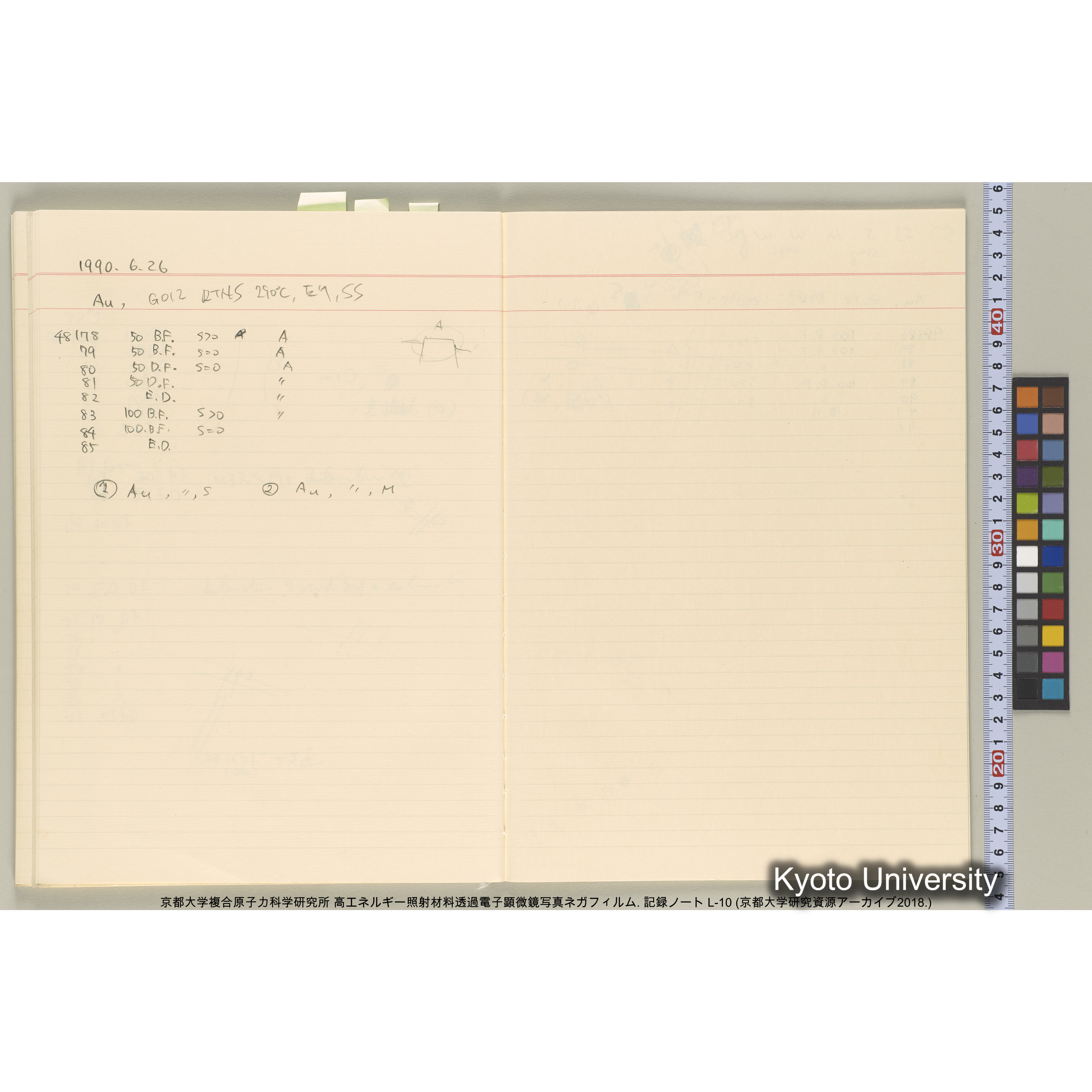 [記録ノート, Lシリーズ] 大洗実験 L-10. (45)