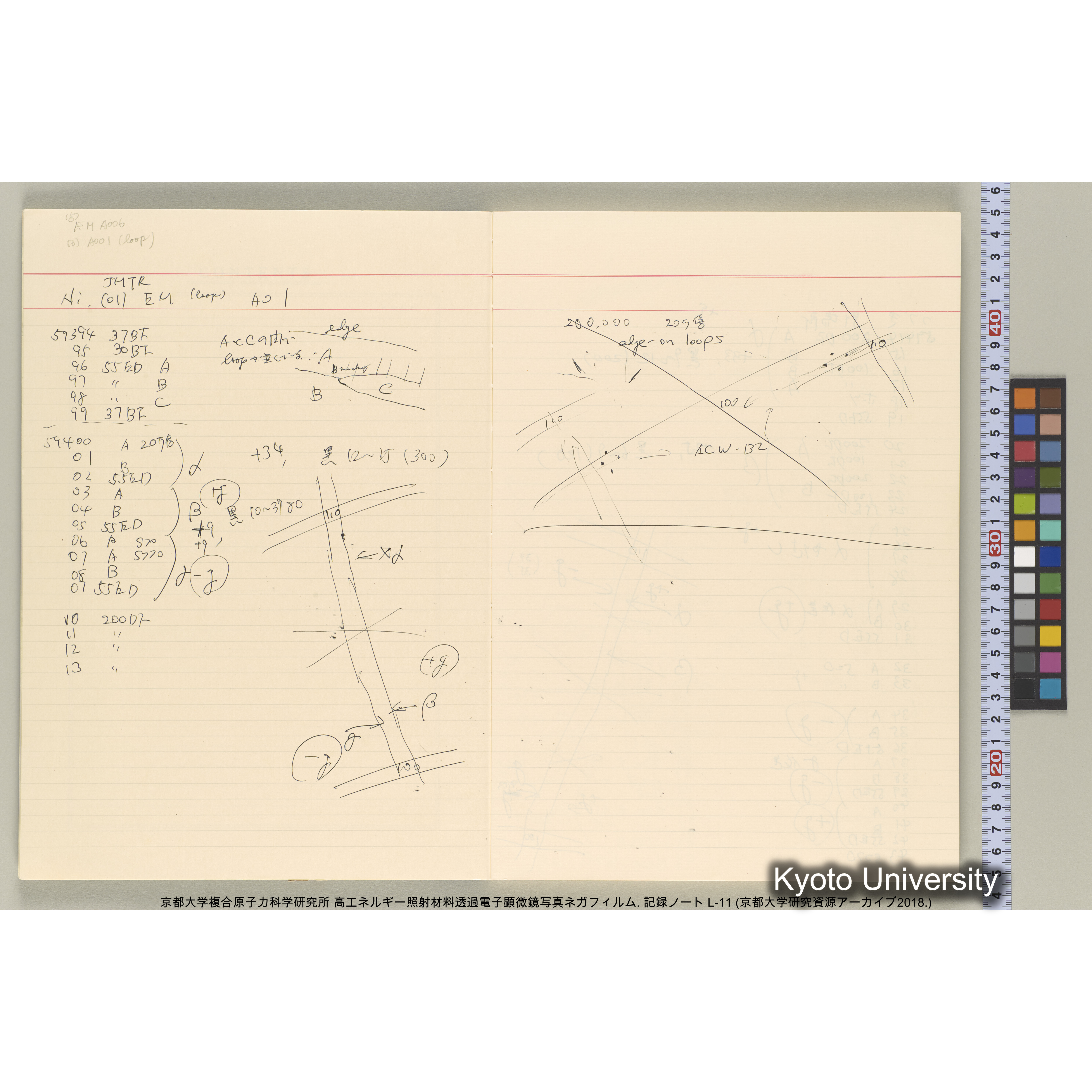[記録ノート, Lシリーズ] L-11 平成2年9月10日→. (6)