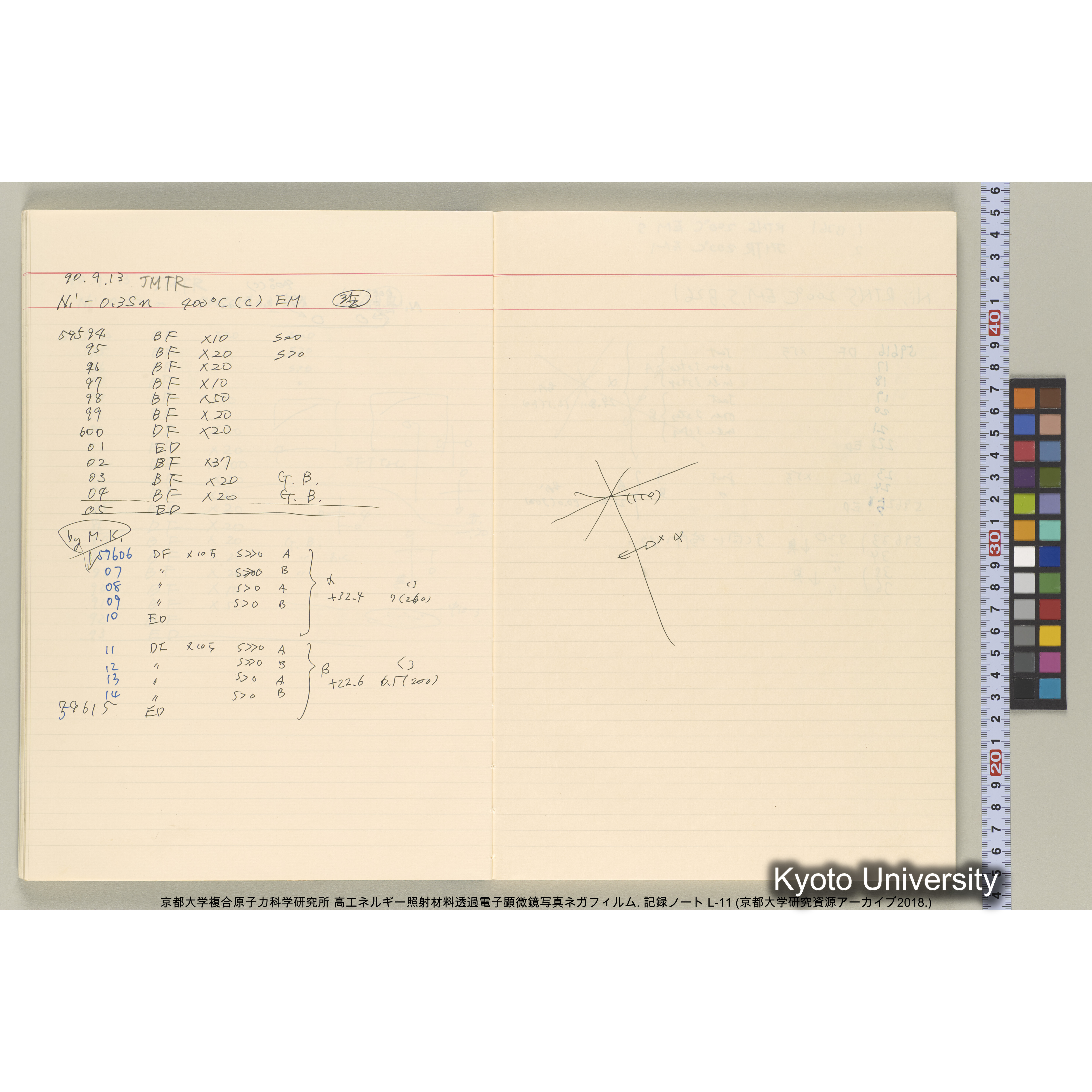 [記録ノート, Lシリーズ] L-11 平成2年9月10日→. (16)