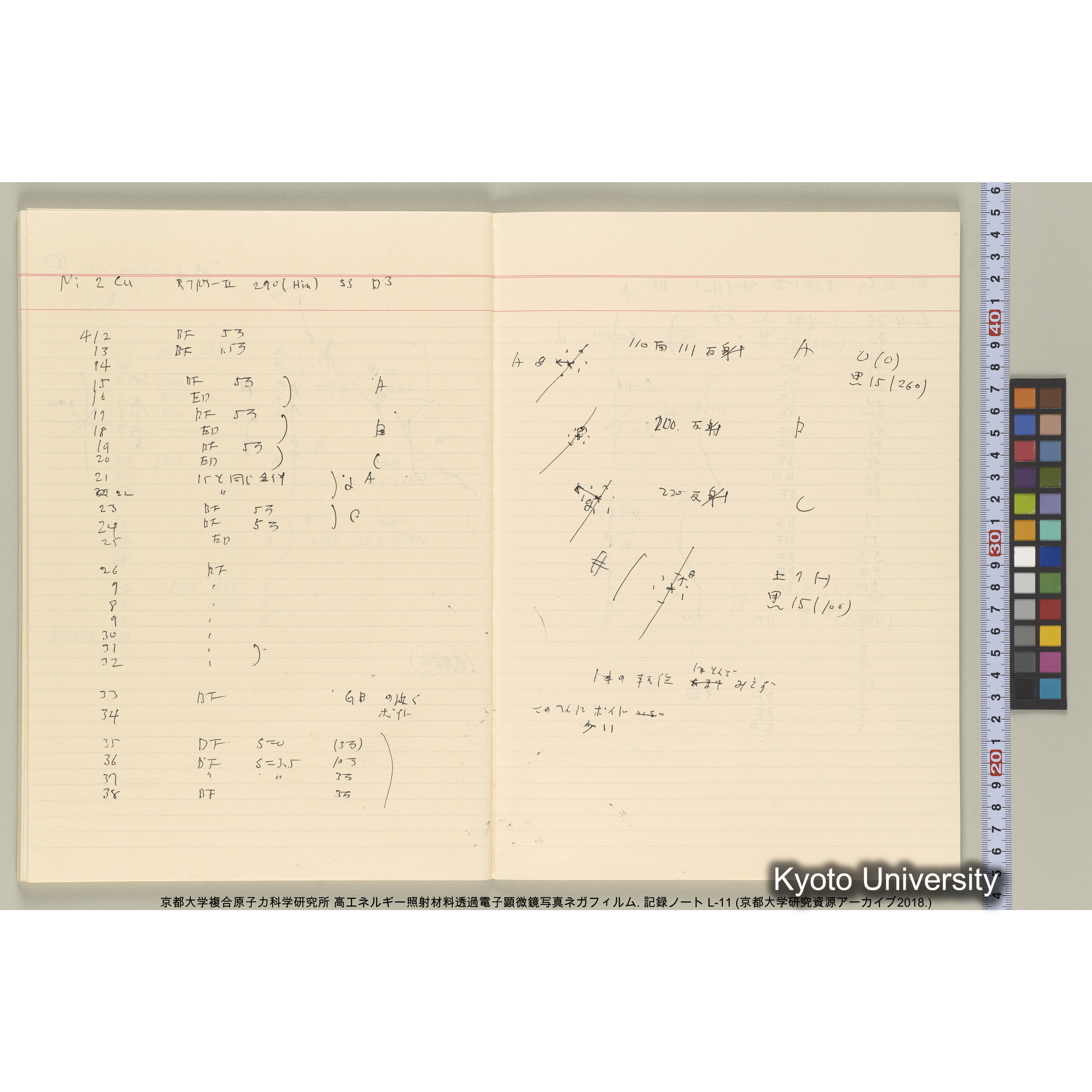 [記録ノート, Lシリーズ] L-11 平成2年9月10日→. (38)