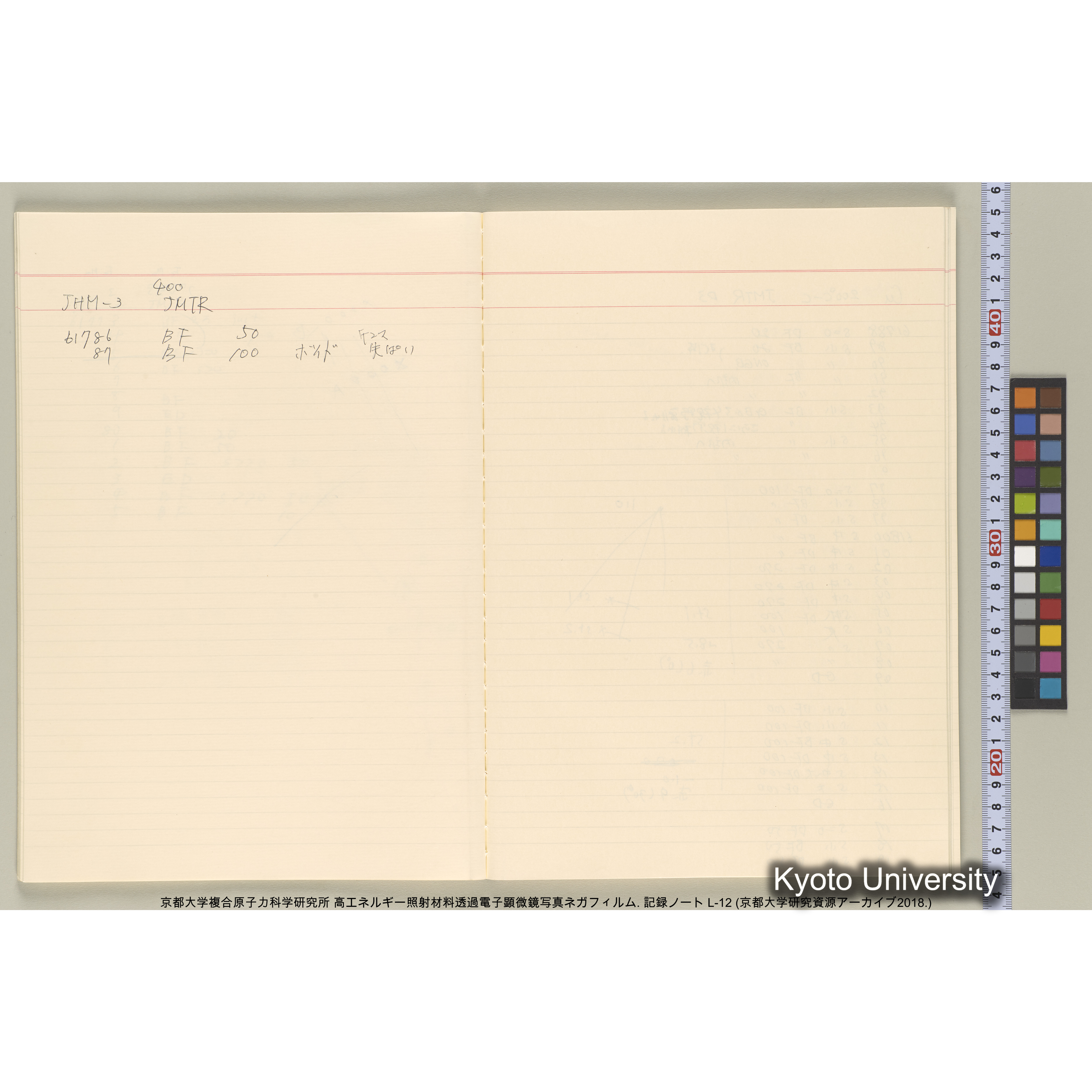 [記録ノート, Lシリーズ] L-12 平成2年11月〜. (21)