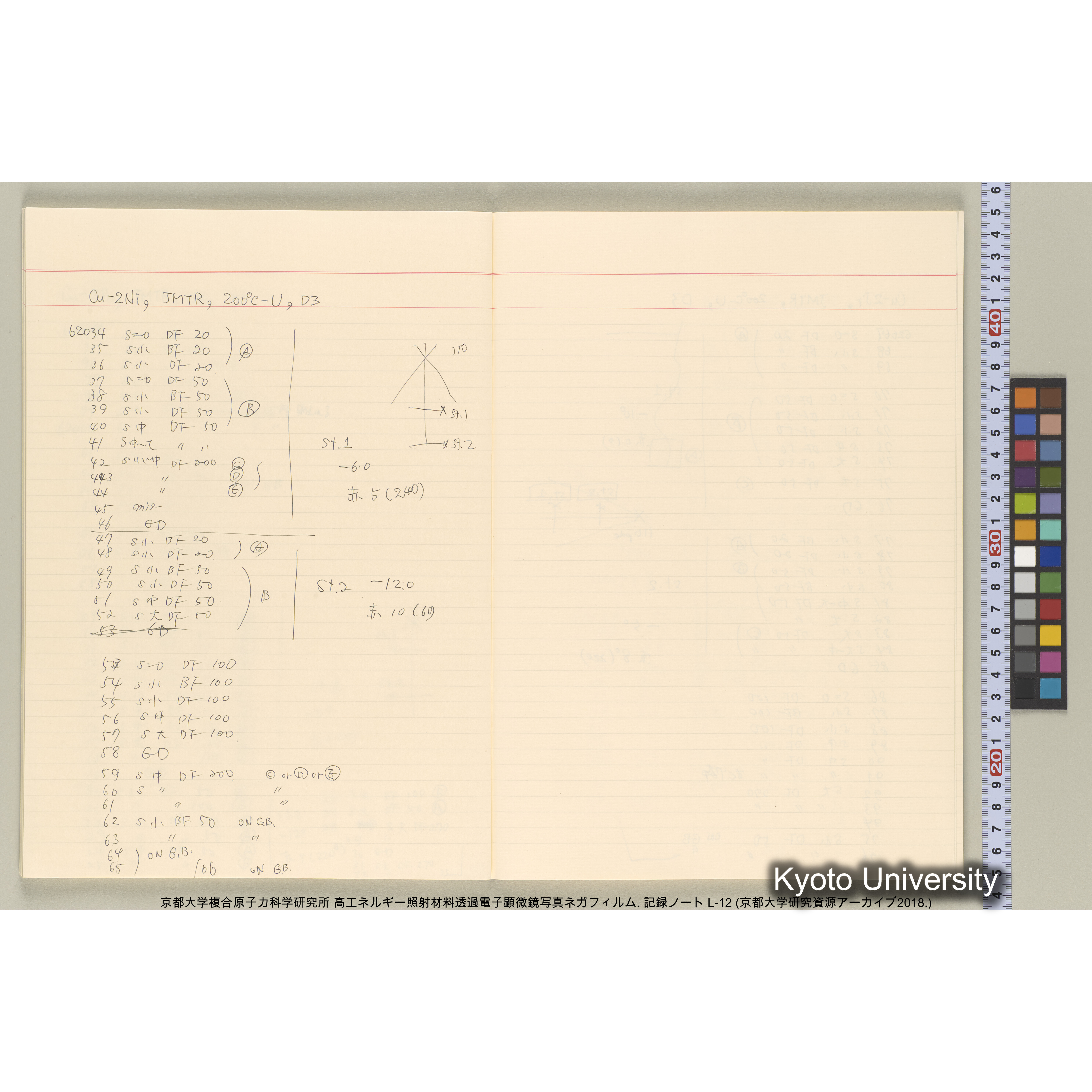 [記録ノート, Lシリーズ] L-12 平成2年11月〜. (30)