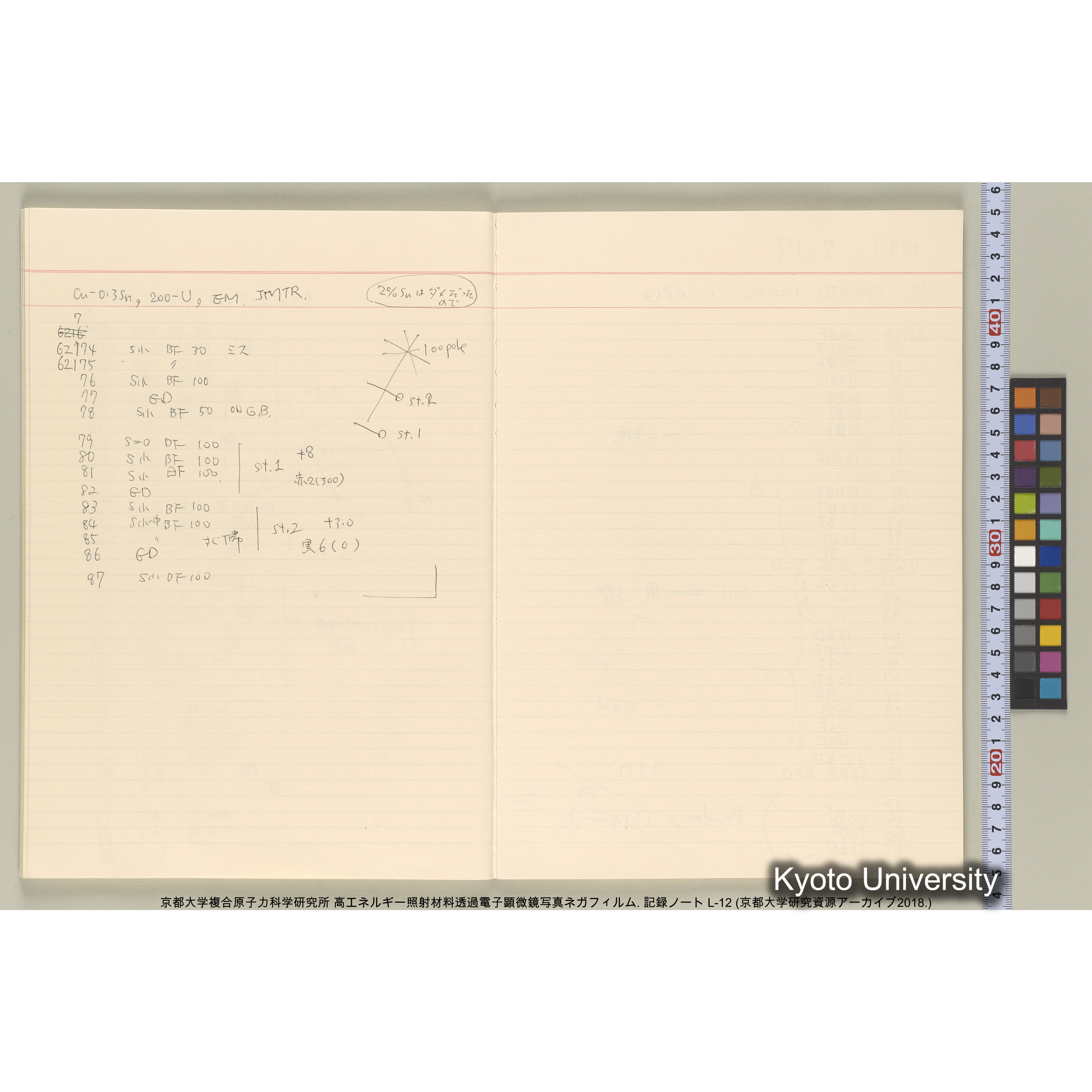 [記録ノート, Lシリーズ] L-12 平成2年11月〜. (34)