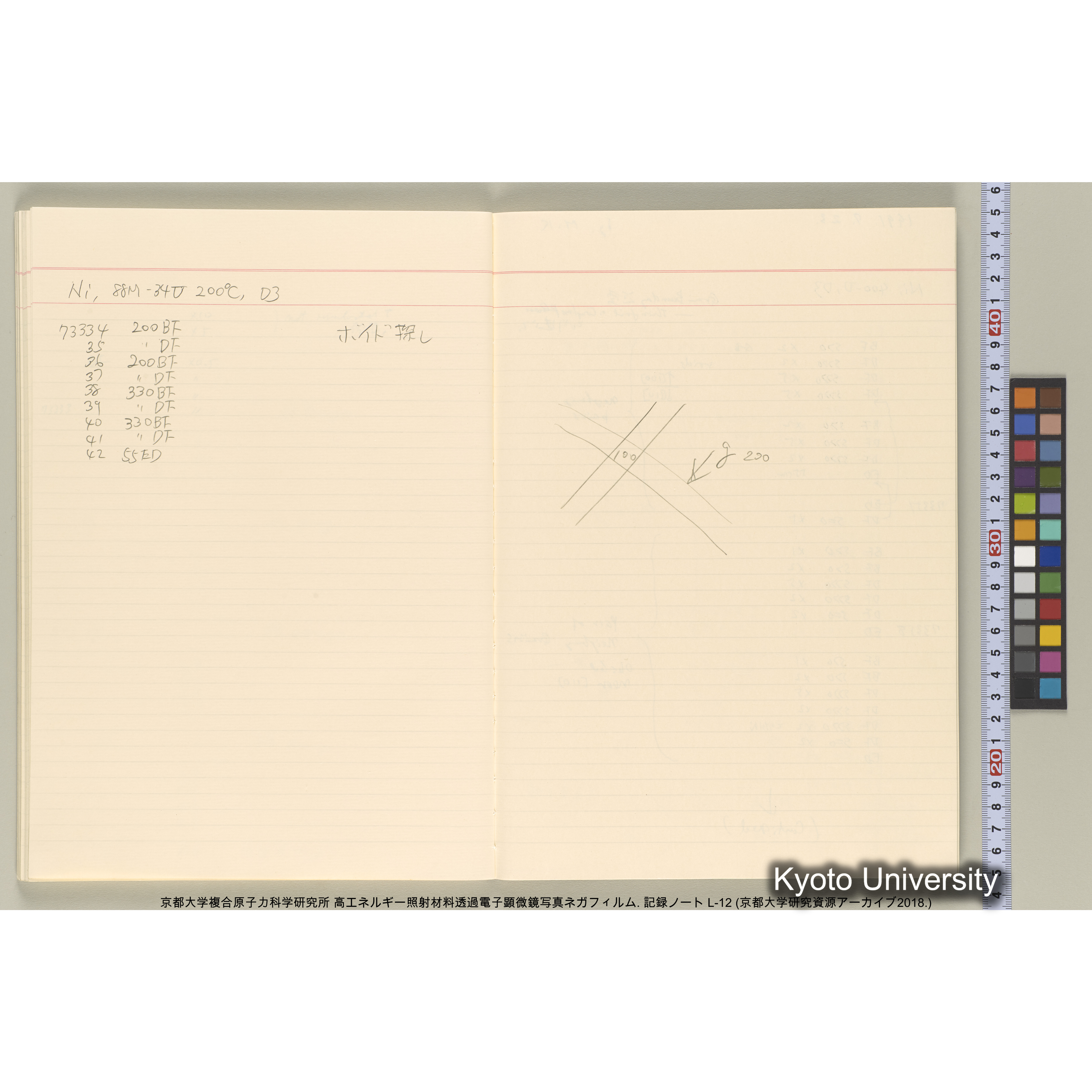 [記録ノート, Lシリーズ] L-12 平成2年11月〜. (43)