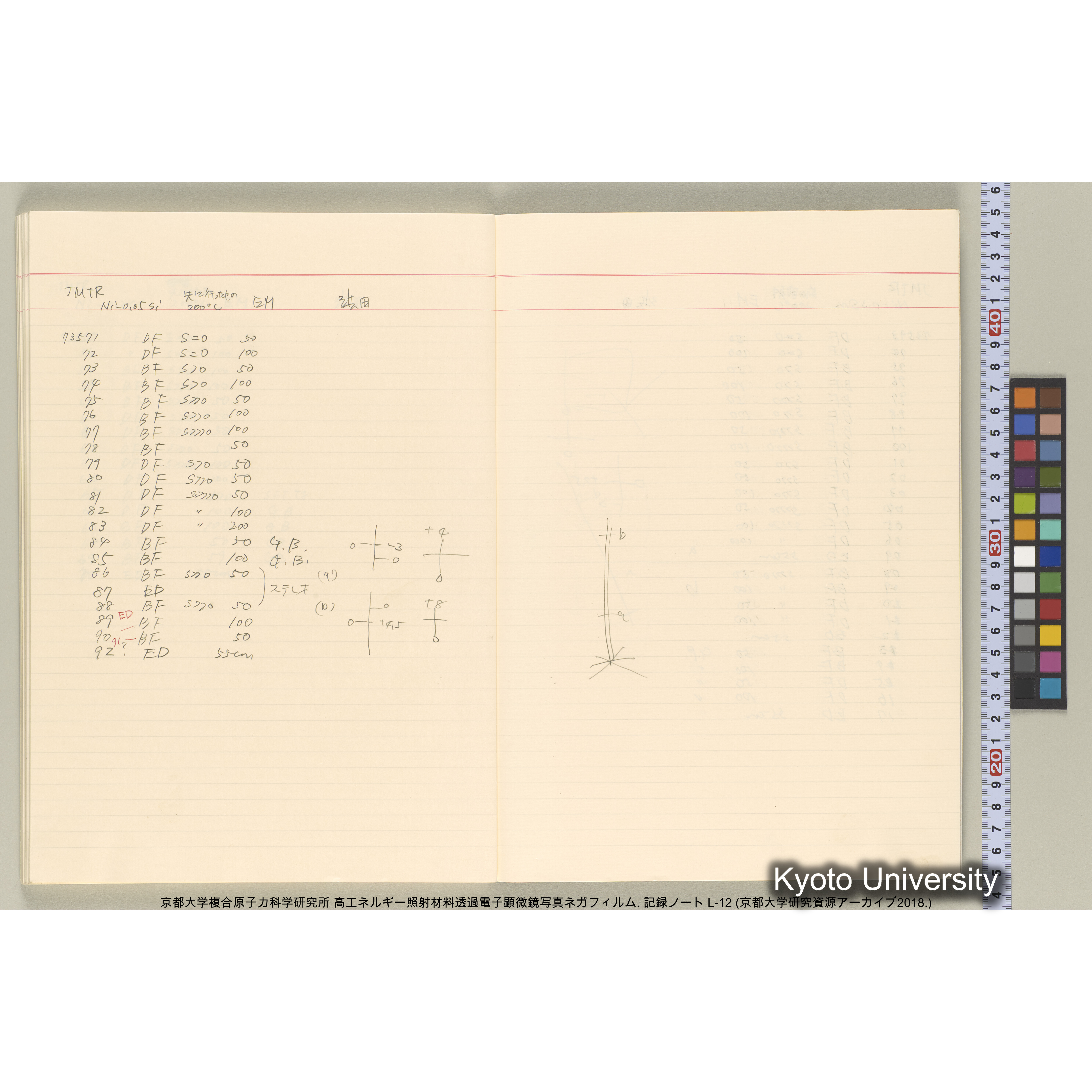 [記録ノート, Lシリーズ] L-12 平成2年11月〜. (59)