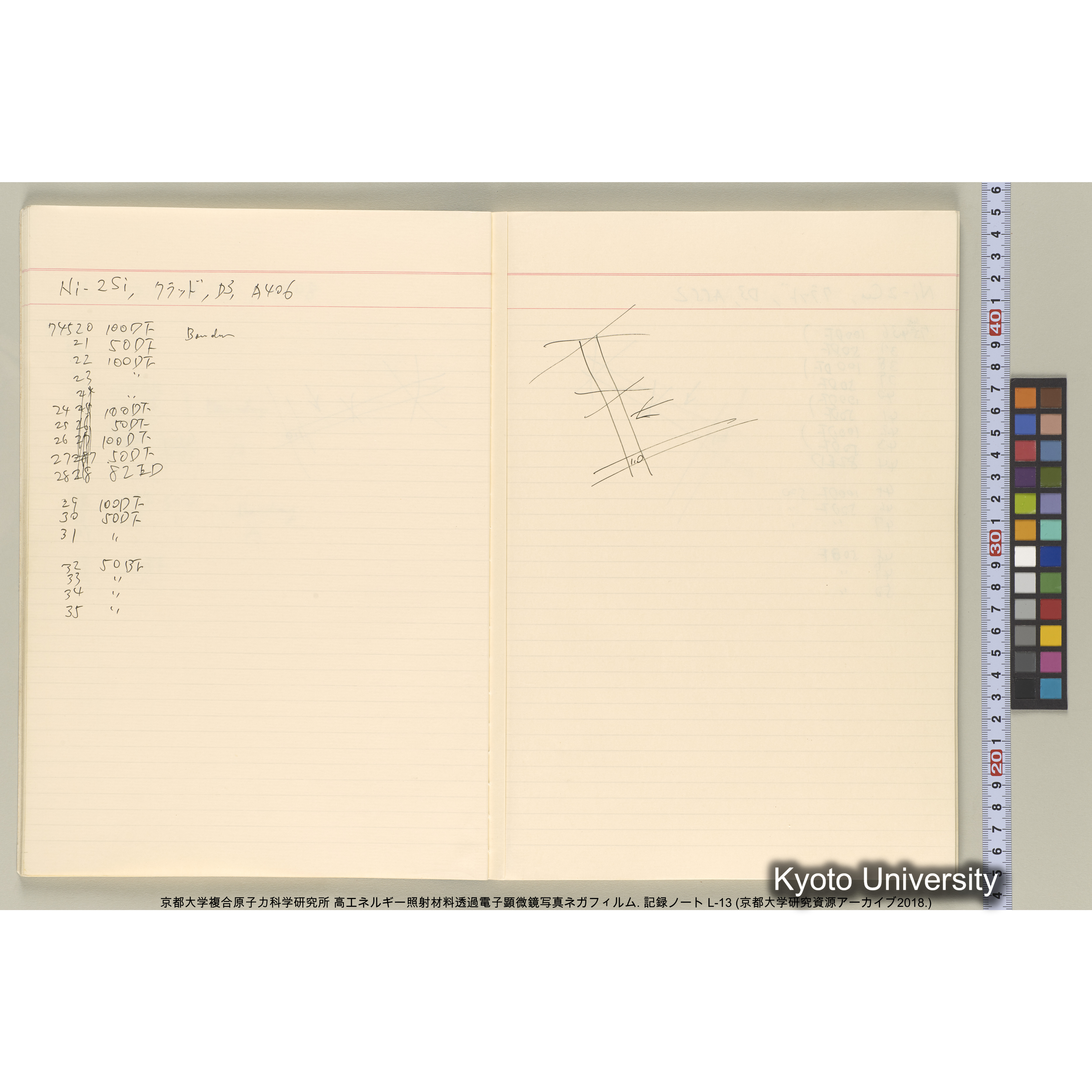 [記録ノート, Lシリーズ] L-13 平成3年9月. 72406-81511. (19)