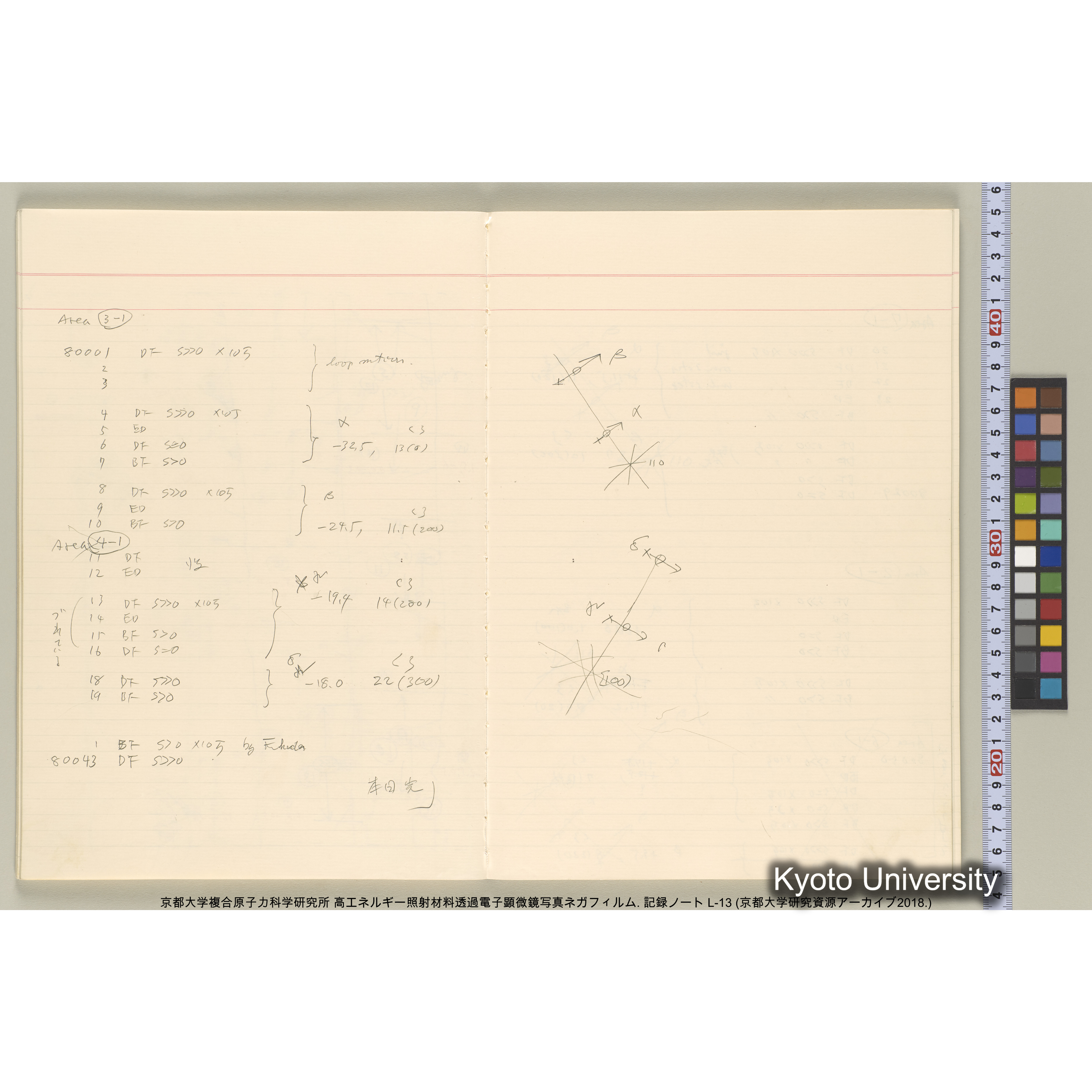 [記録ノート, Lシリーズ] L-13 平成3年9月. 72406-81511. (26)