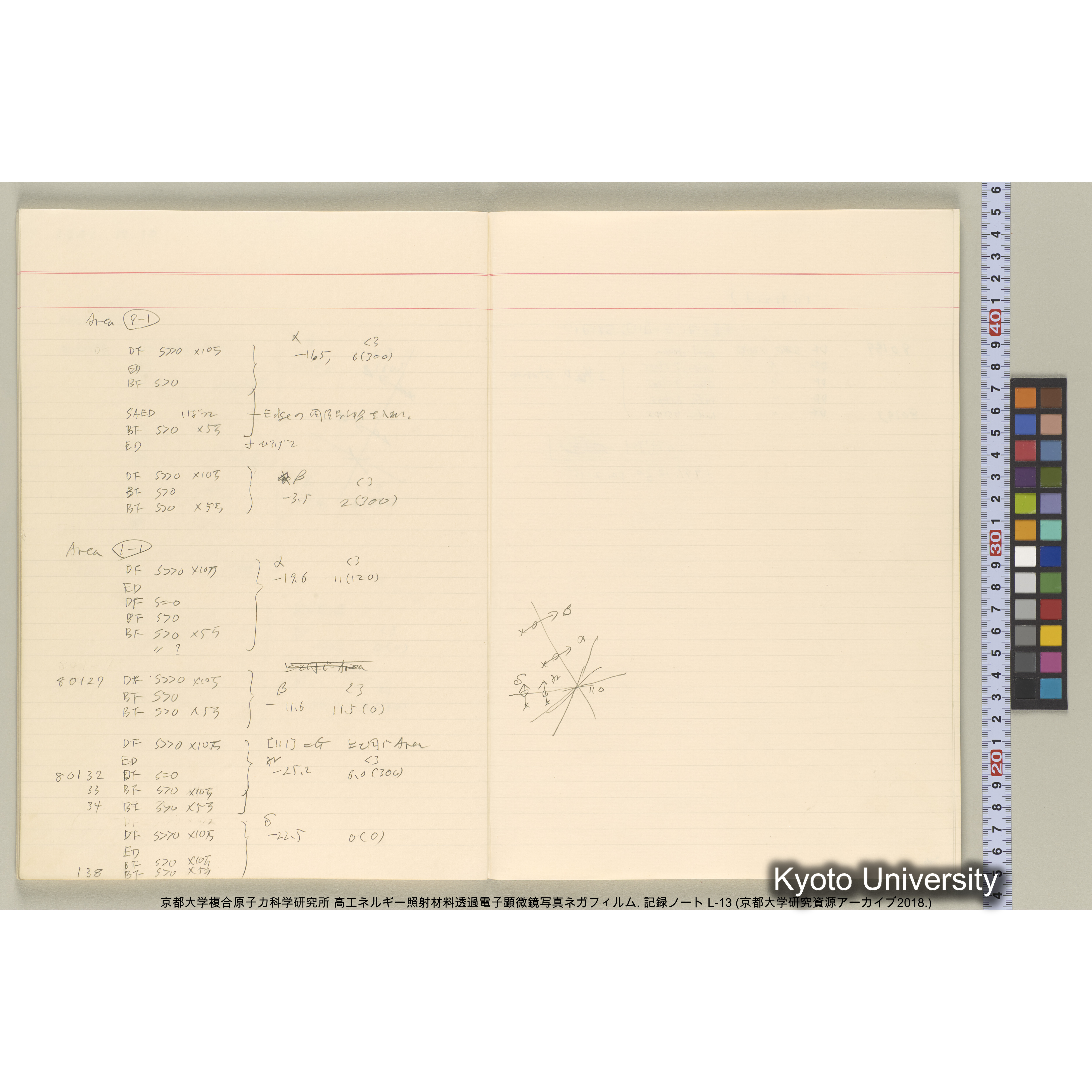 [記録ノート, Lシリーズ] L-13 平成3年9月. 72406-81511. (32)