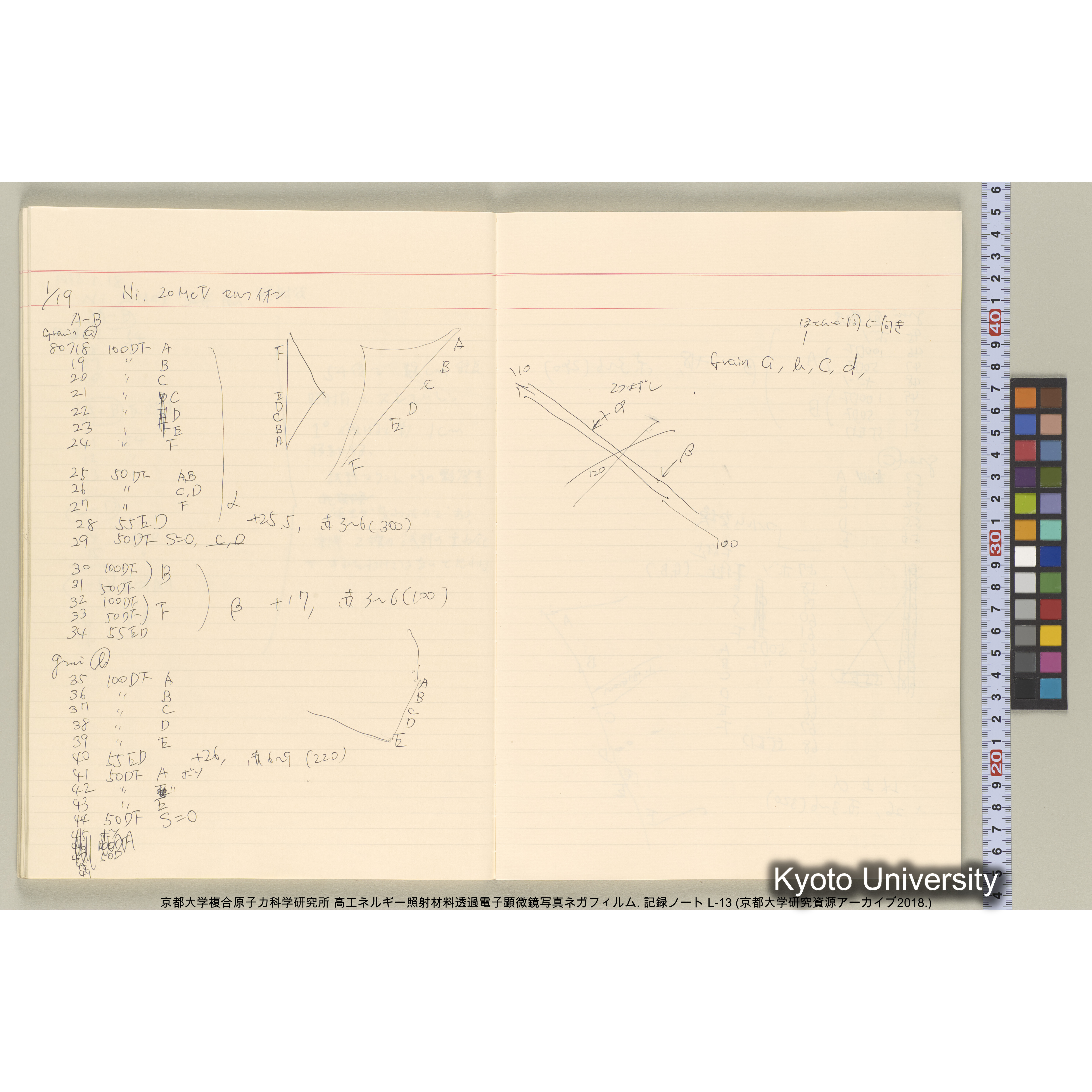 [記録ノート, Lシリーズ] L-13 平成3年9月. 72406-81511. (39)