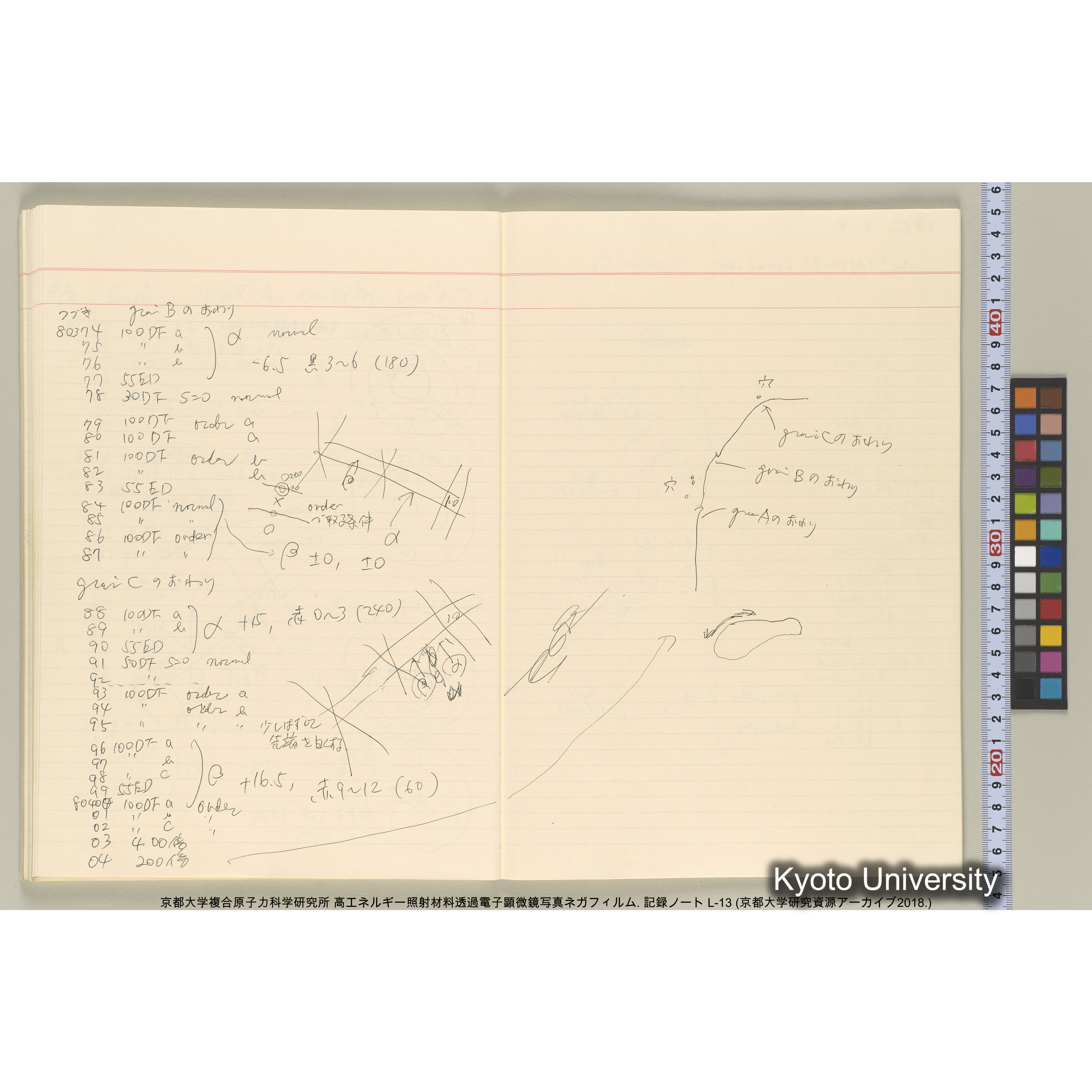 [記録ノート, Lシリーズ] L-13 平成3年9月. 72406-81511. (48)