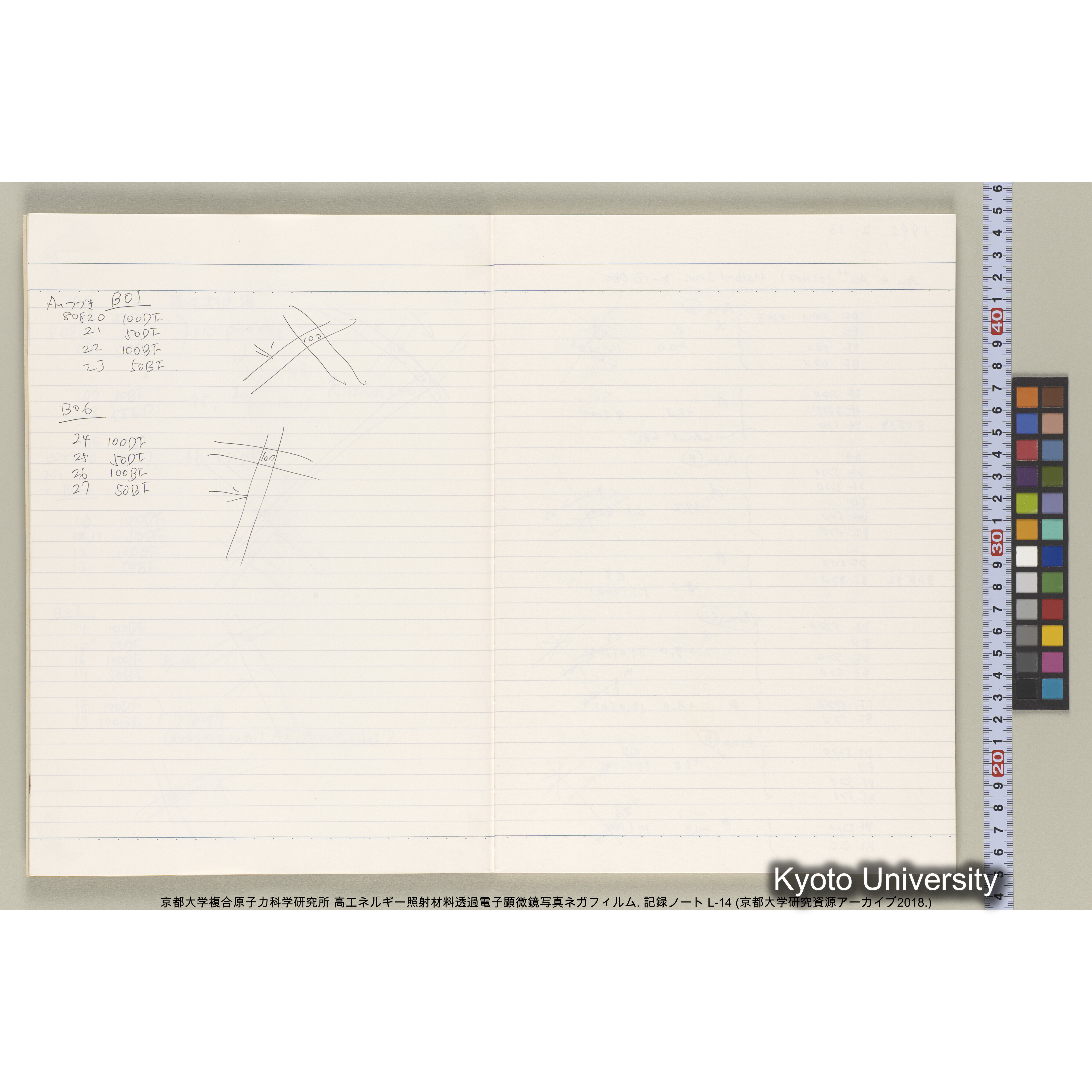 [記録ノート, Lシリーズ] L-14. 80778-81459. (6)