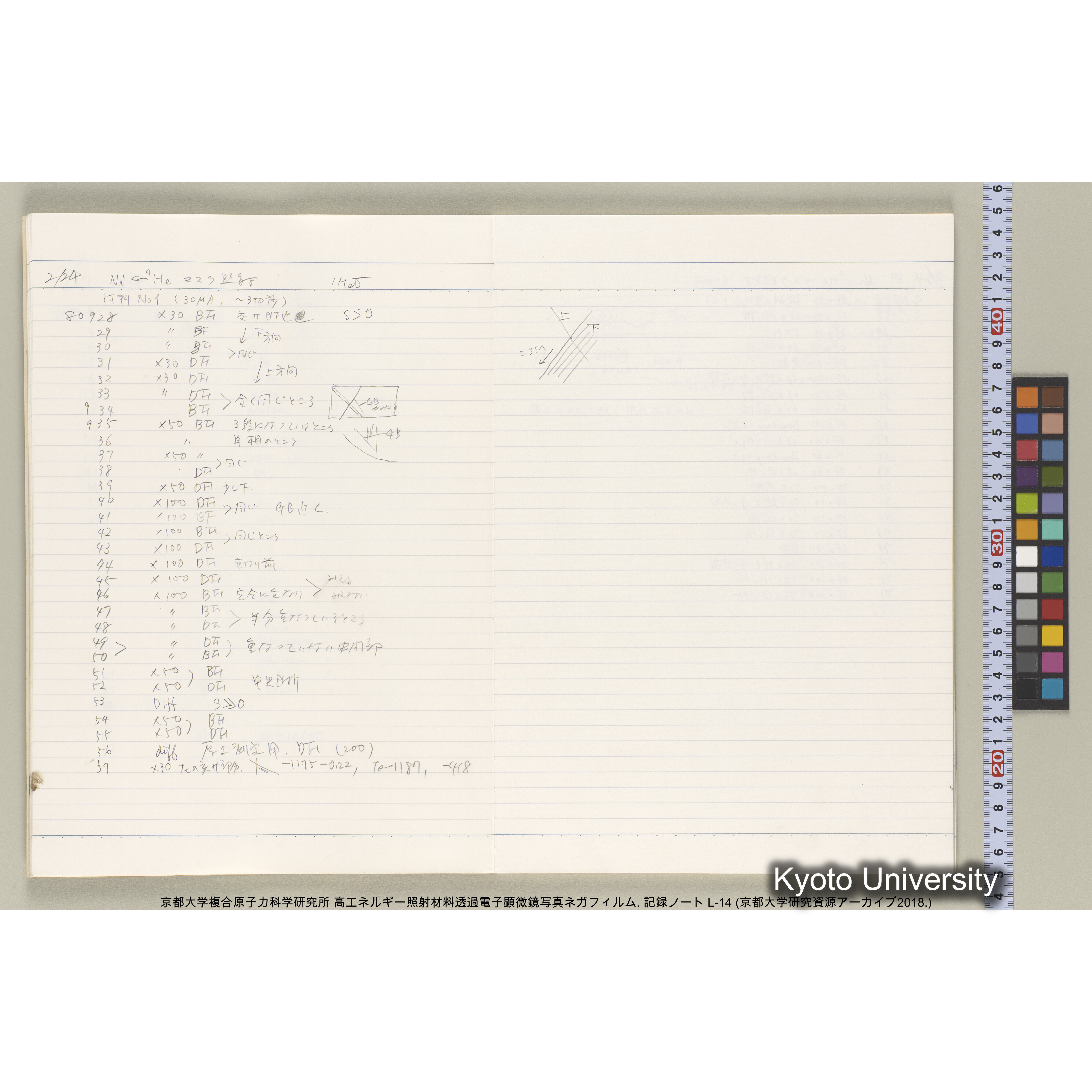 [記録ノート, Lシリーズ] L-14. 80778-81459. (11)