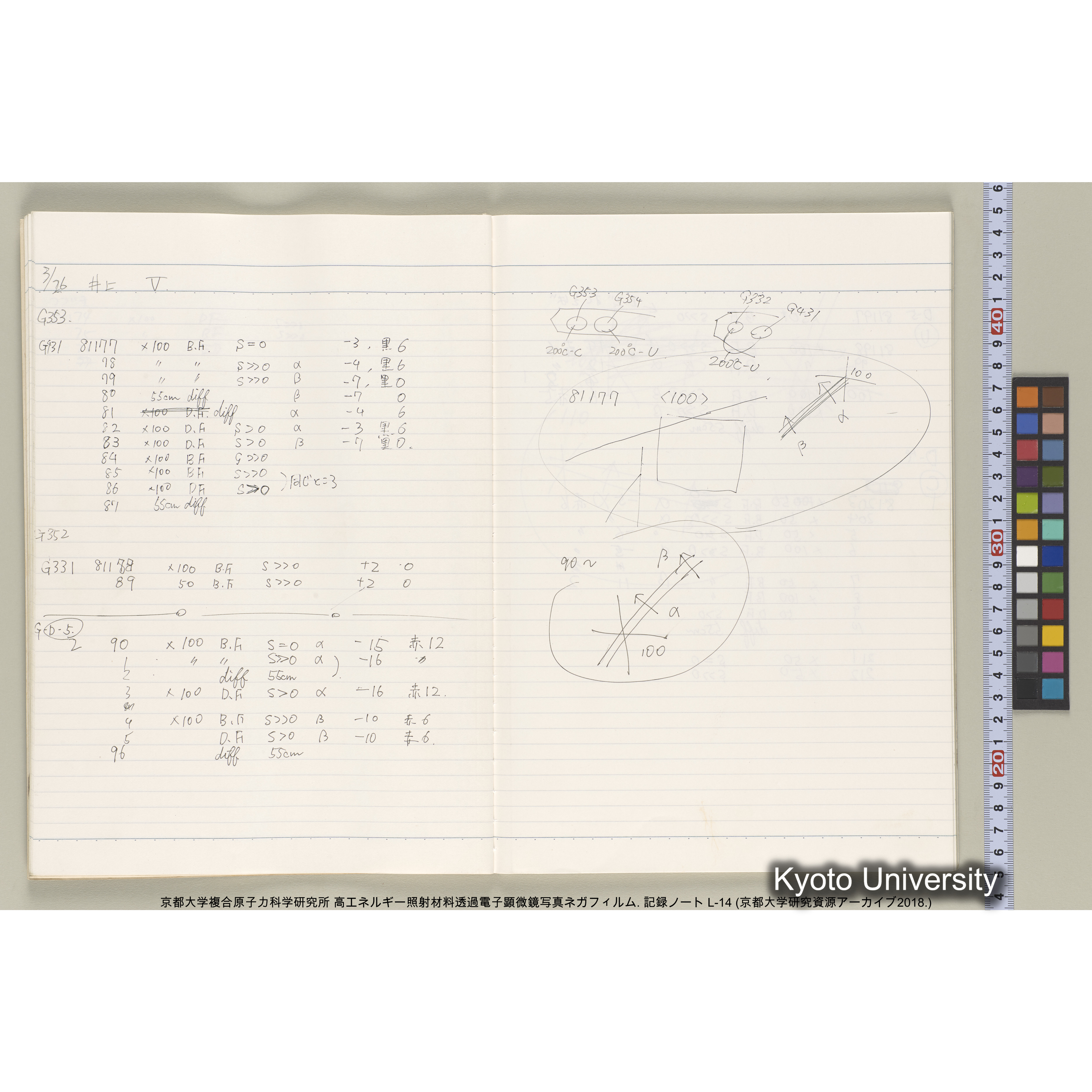 [記録ノート, Lシリーズ] L-14. 80778-81459. (21)
