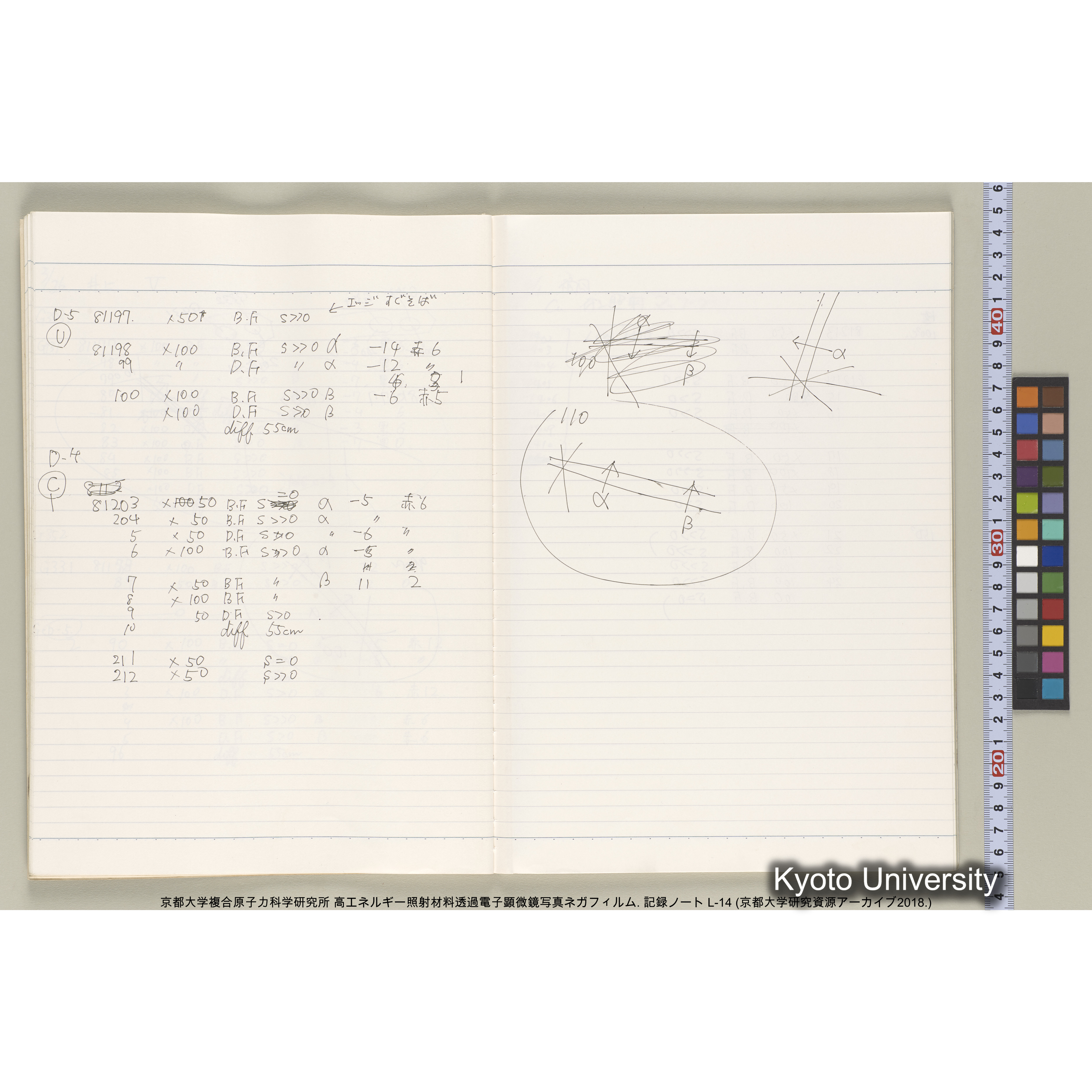 [記録ノート, Lシリーズ] L-14. 80778-81459. (22)