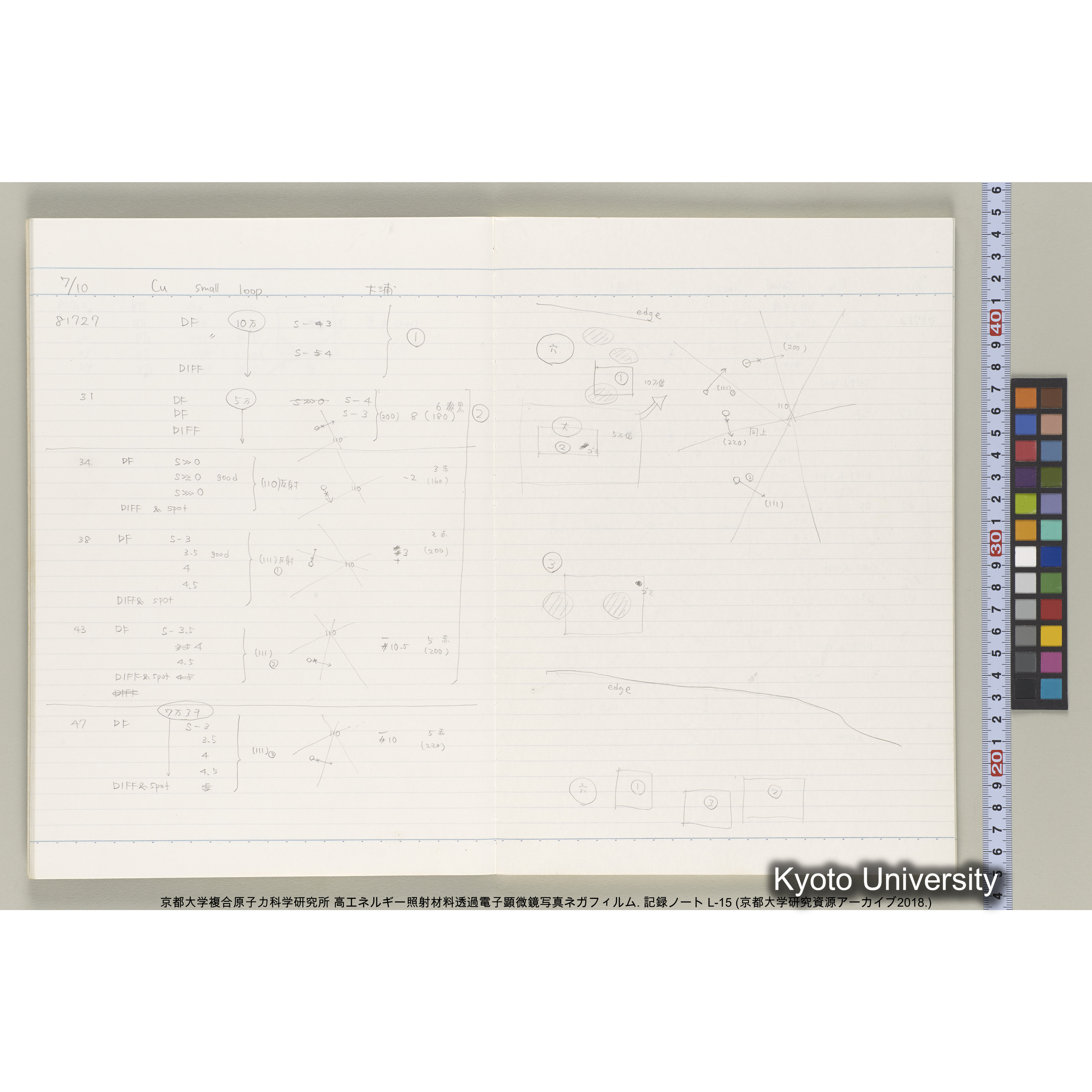 [記録ノート, Lシリーズ] L-15. 81512-82574. (12)
