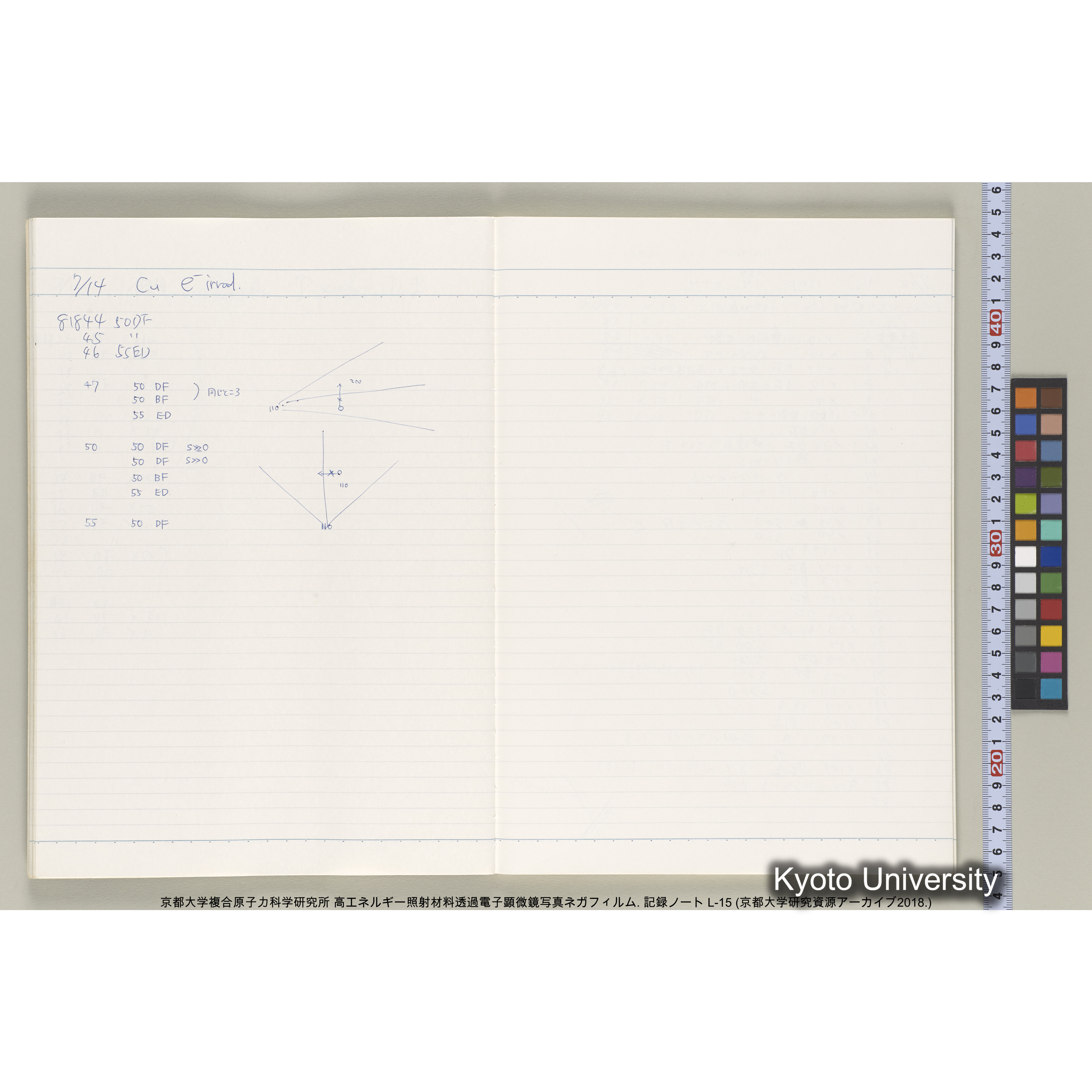 [記録ノート, Lシリーズ] L-15. 81512-82574. (17)