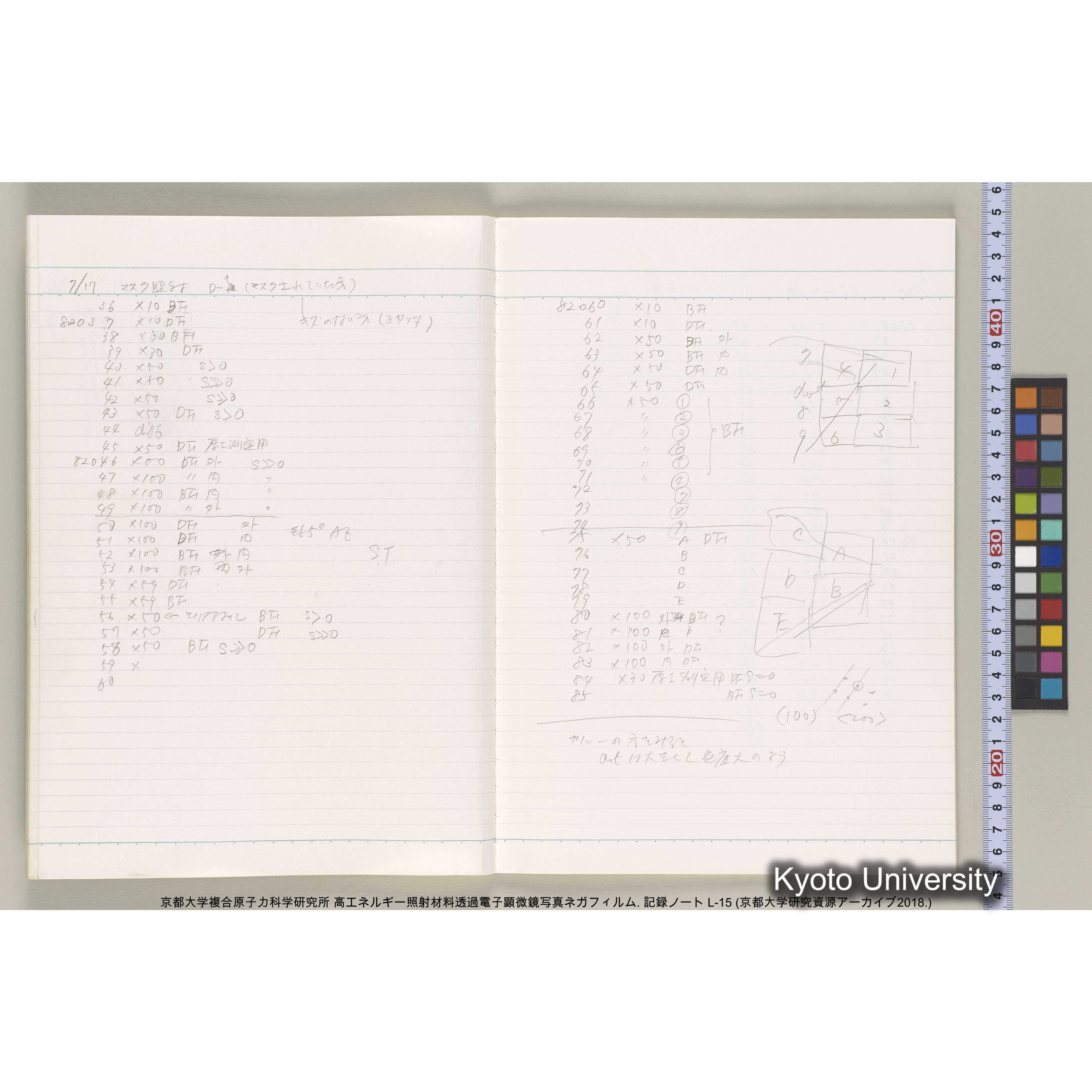 [記録ノート, Lシリーズ] L-15. 81512-82574. (24)