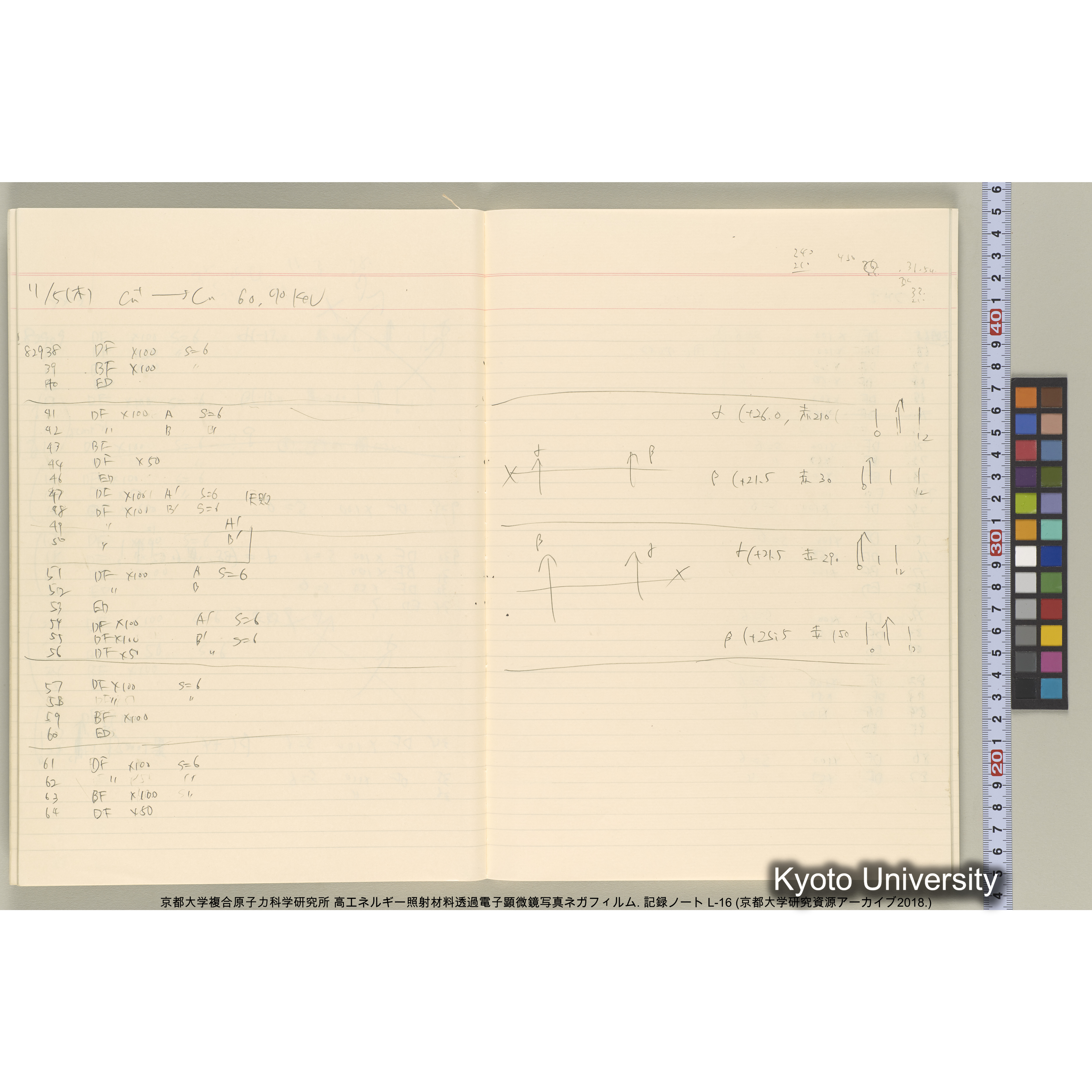 [記録ノート, Lシリーズ] L-16 1992.10.16〜. 82575-84670. (26)
