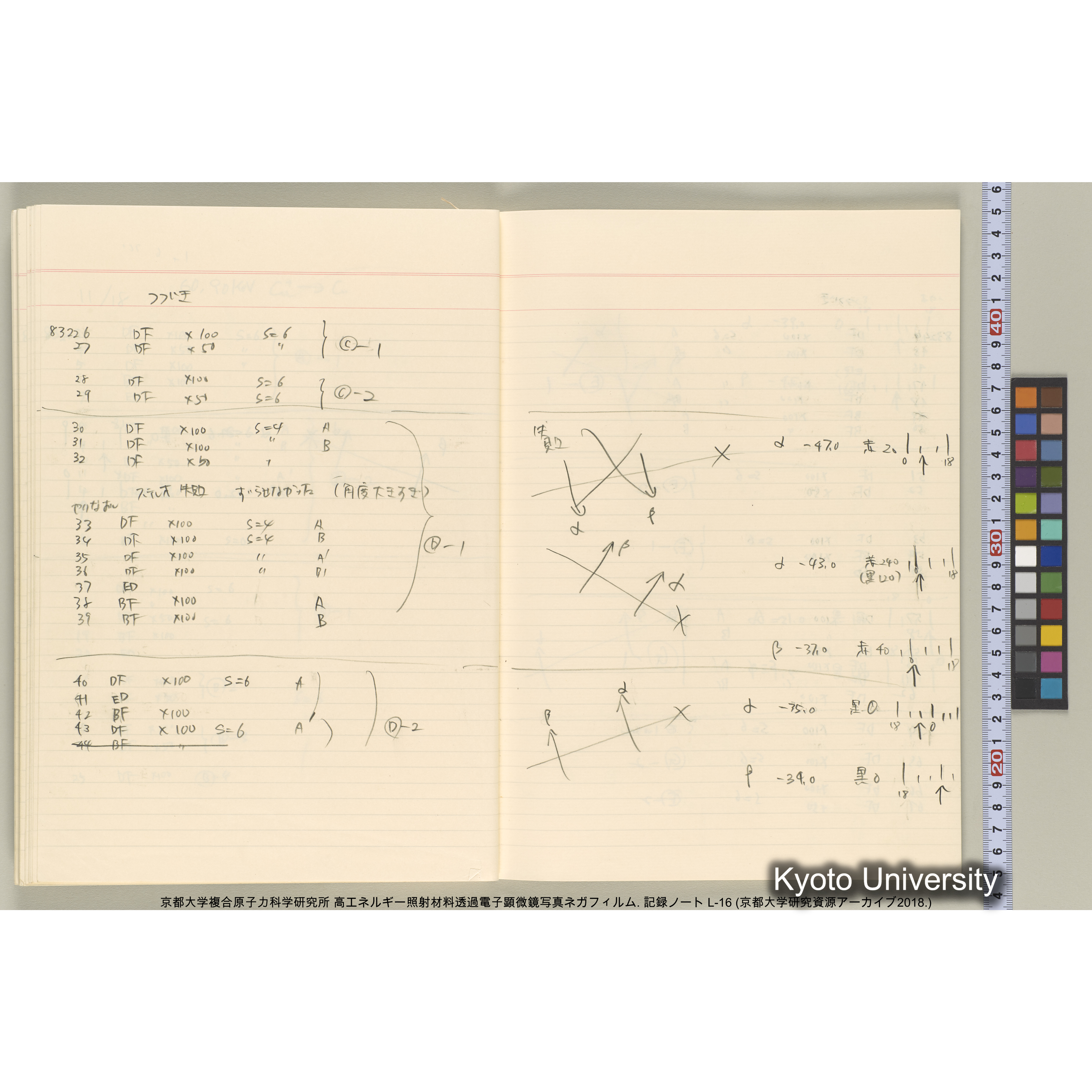 [記録ノート, Lシリーズ] L-16 1992.10.16〜. 82575-84670. (39)