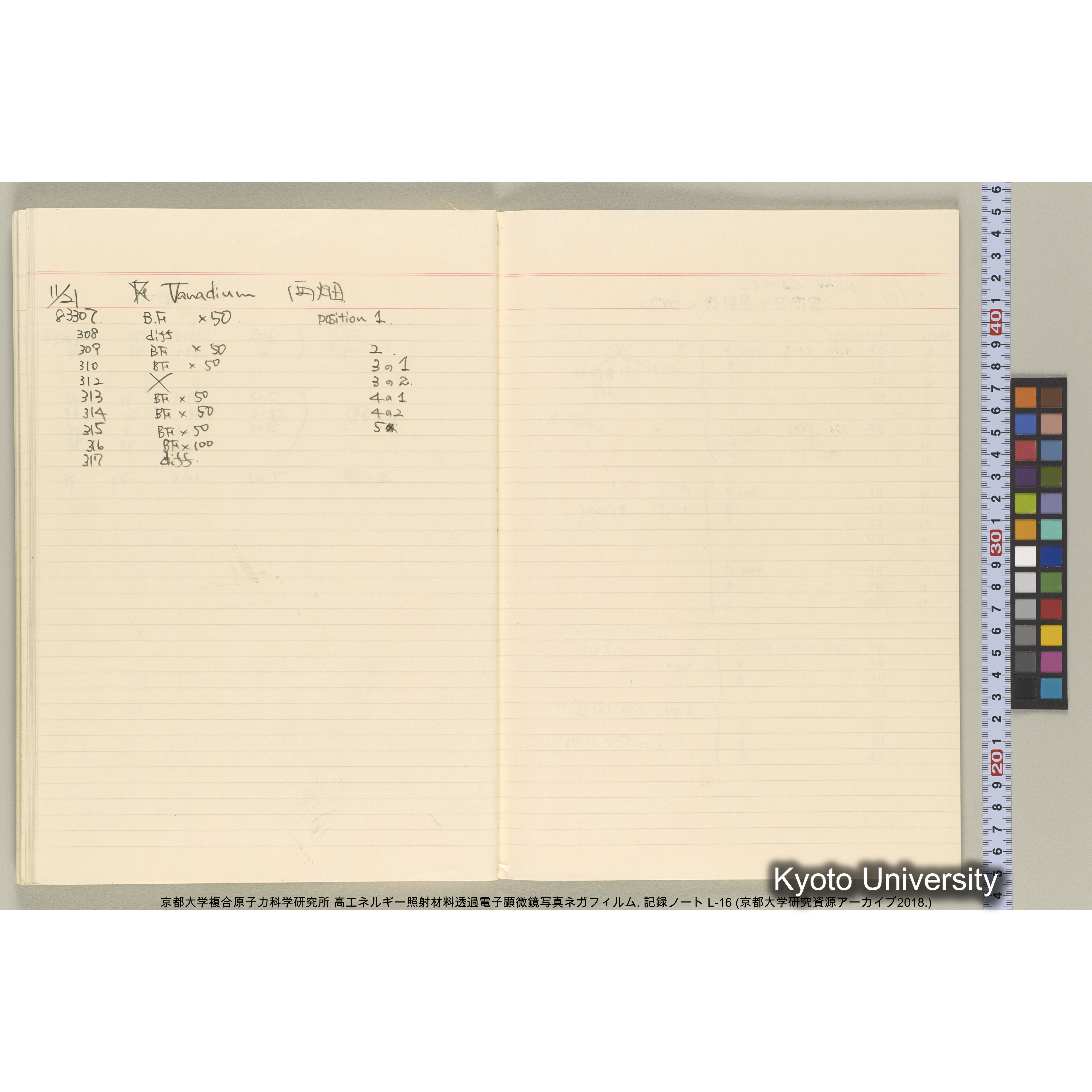 [記録ノート, Lシリーズ] L-16 1992.10.16〜. 82575-84670. (43)