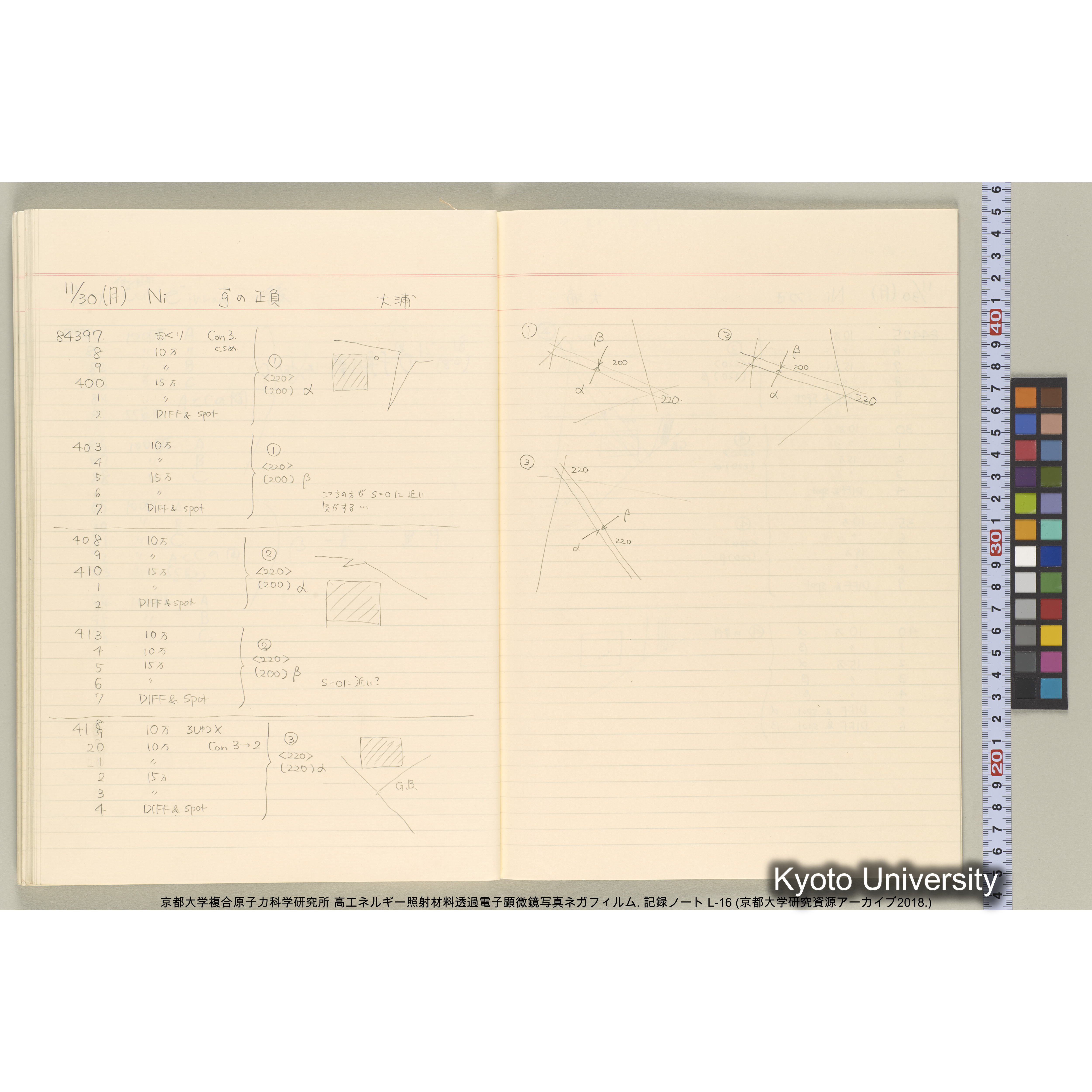 [記録ノート, Lシリーズ] L-16 1992.10.16〜. 82575-84670. (48)