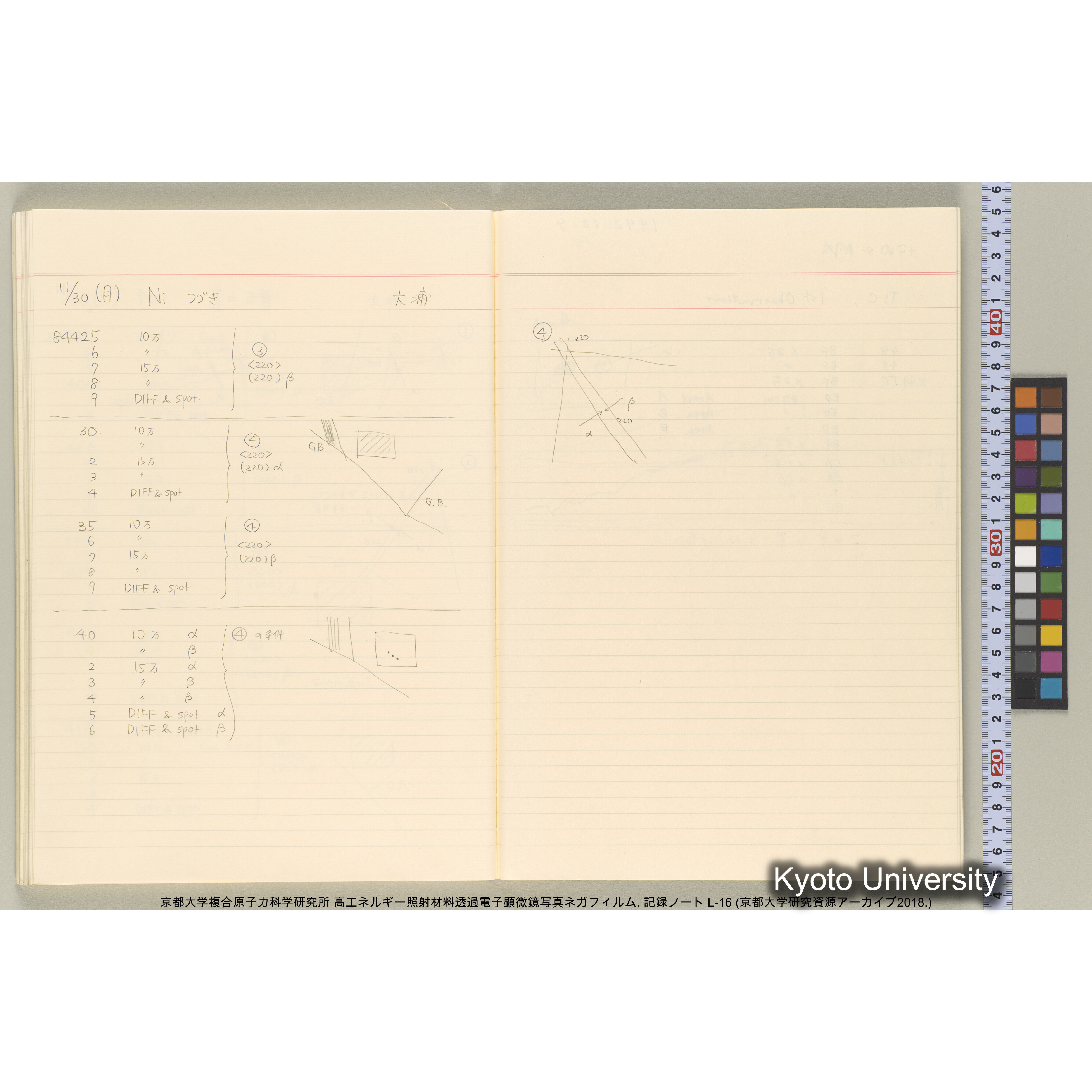 [記録ノート, Lシリーズ] L-16 1992.10.16〜. 82575-84670. (49)
