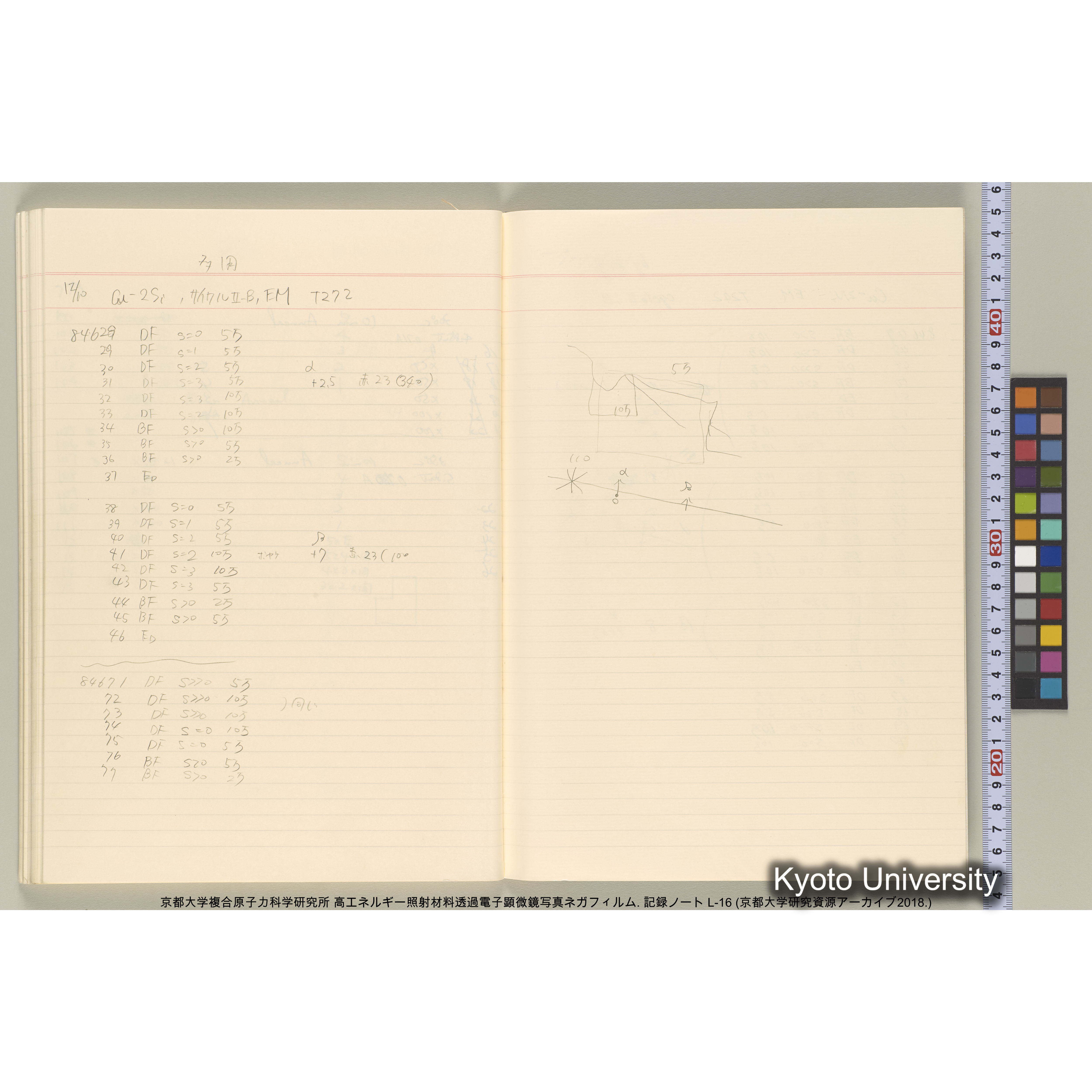 [記録ノート, Lシリーズ] L-16 1992.10.16〜. 82575-84670. (61)