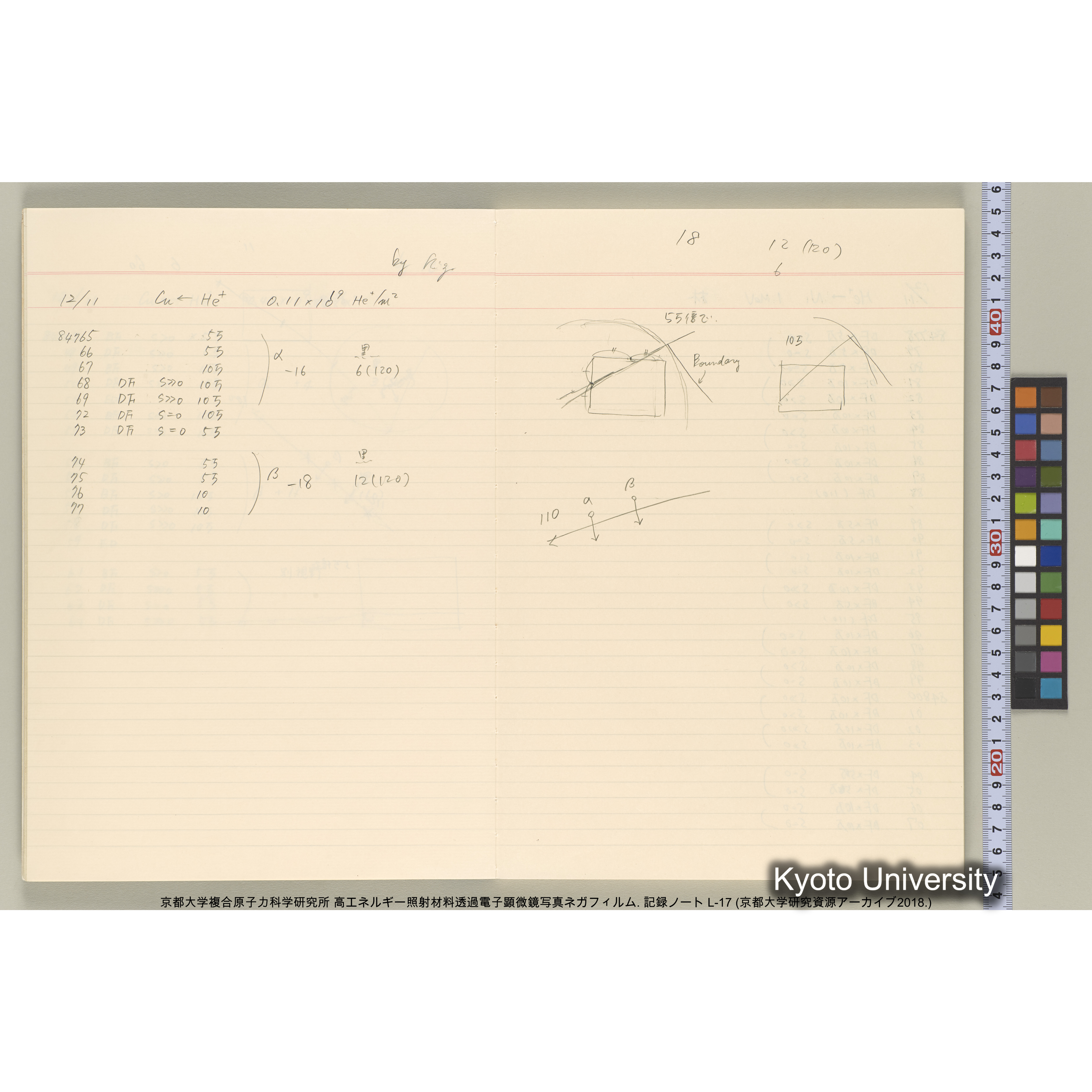 [記録ノート, Lシリーズ] L-17 1992.12.10〜. 84678-85754. (9)