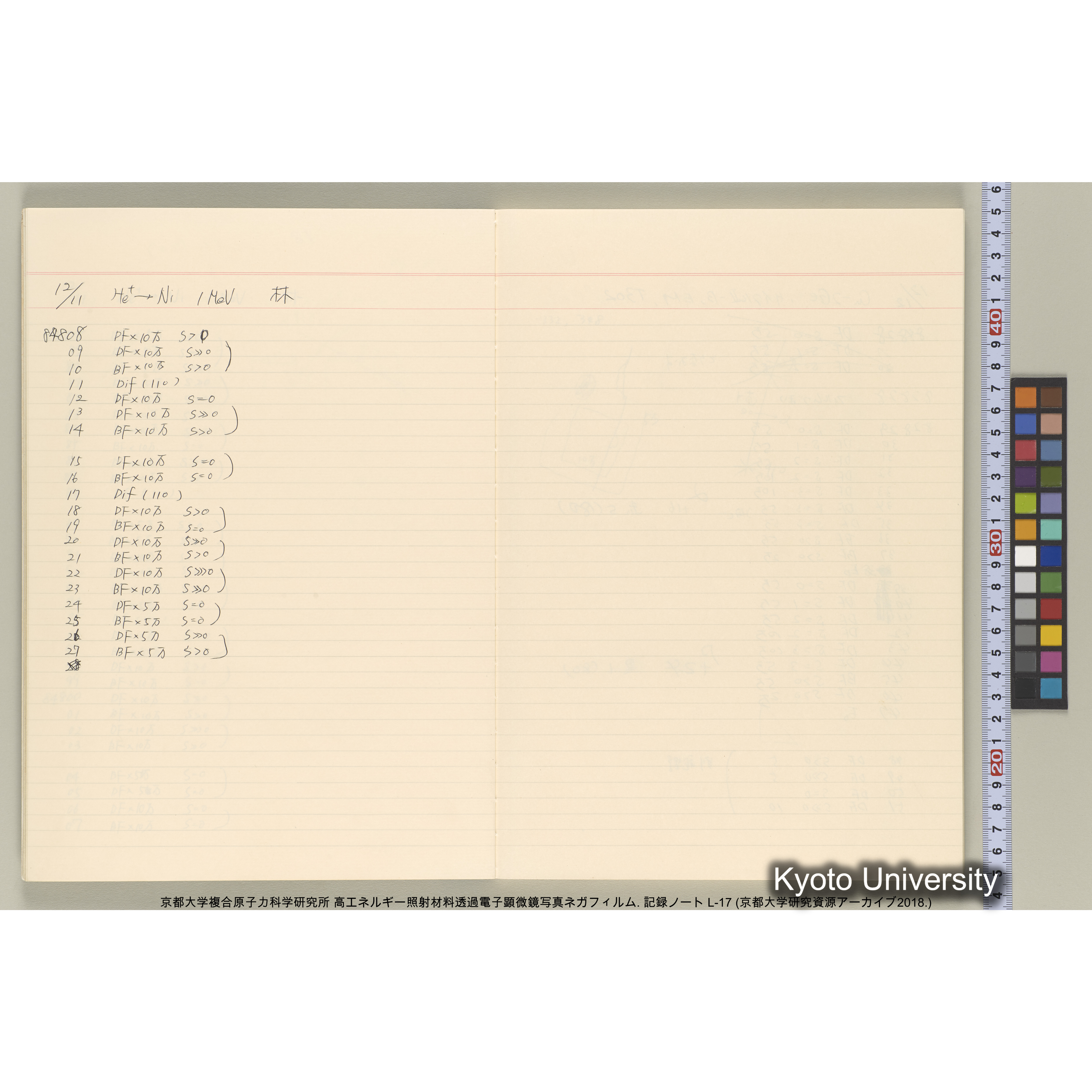 [記録ノート, Lシリーズ] L-17 1992.12.10〜. 84678-85754. (11)