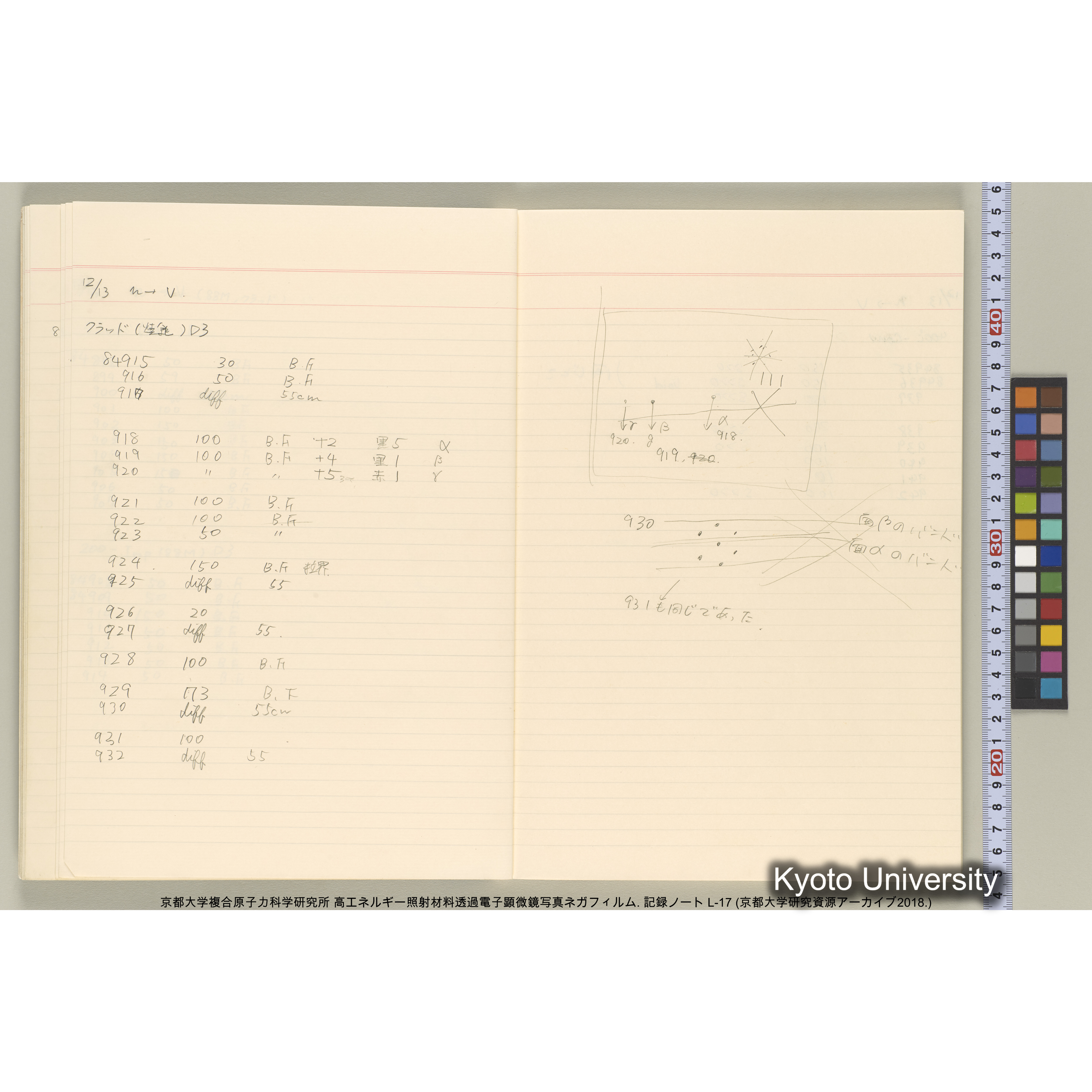 [記録ノート, Lシリーズ] L-17 1992.12.10〜. 84678-85754. (16)