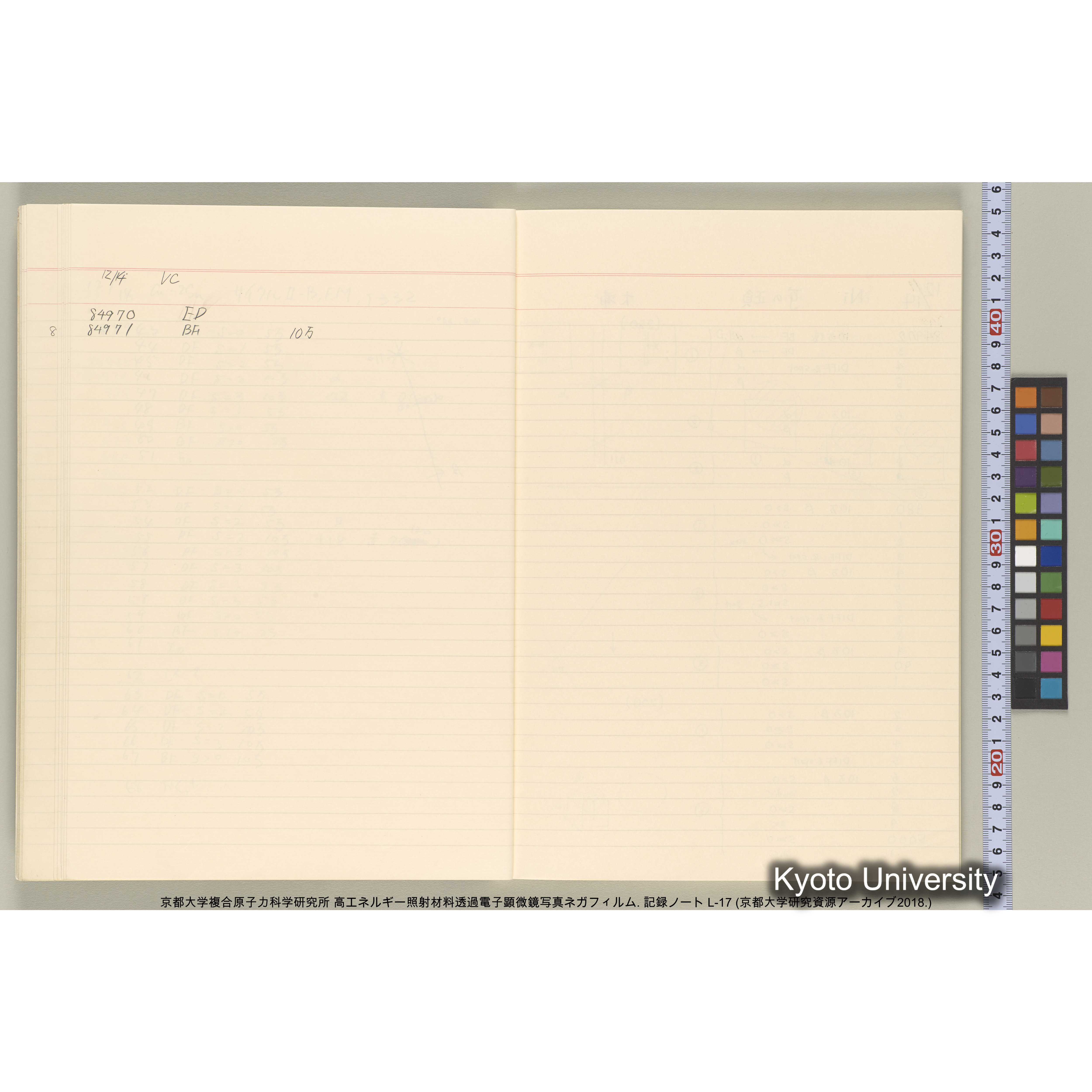 [記録ノート, Lシリーズ] L-17 1992.12.10〜. 84678-85754. (19)