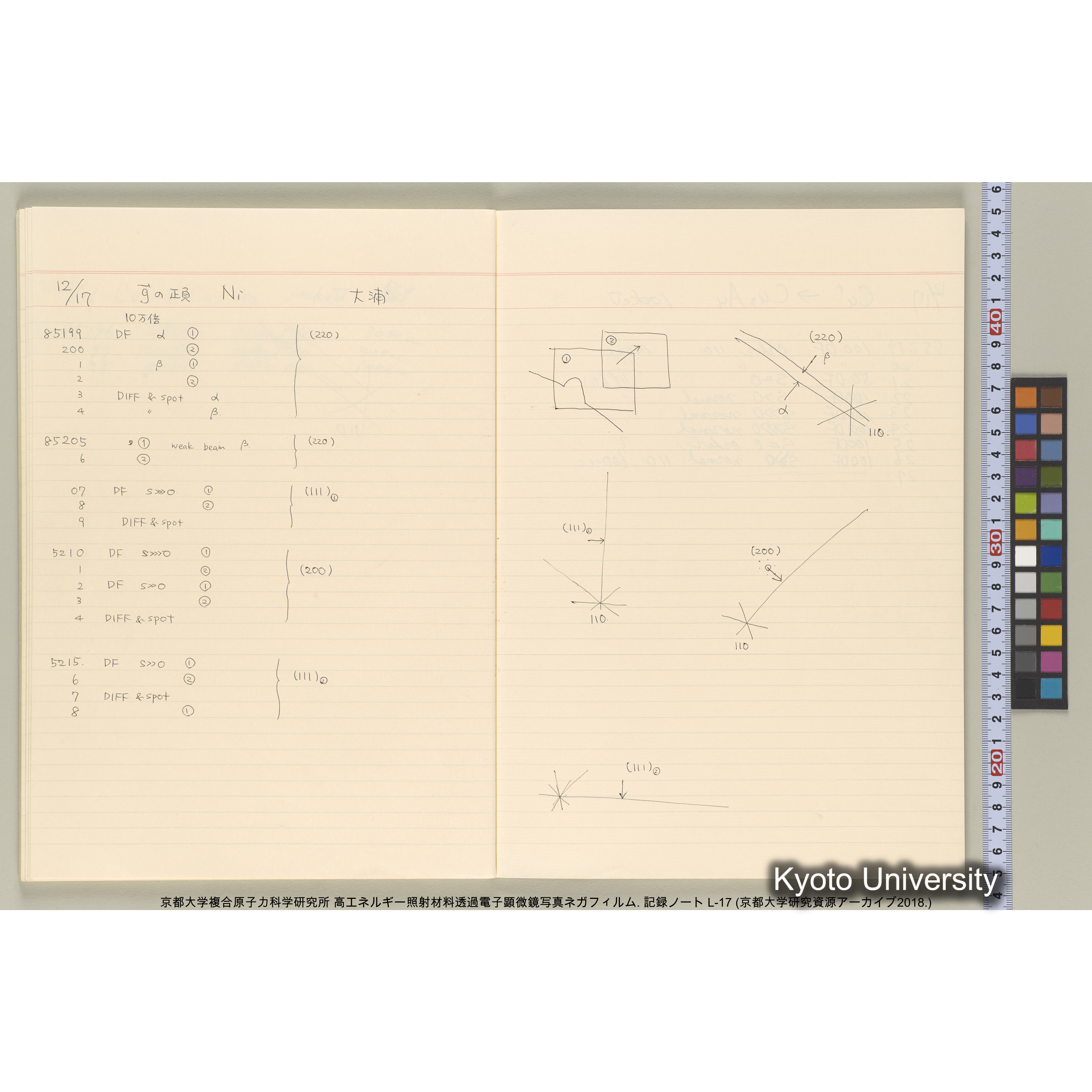 [記録ノート, Lシリーズ] L-17 1992.12.10〜. 84678-85754. (36)
