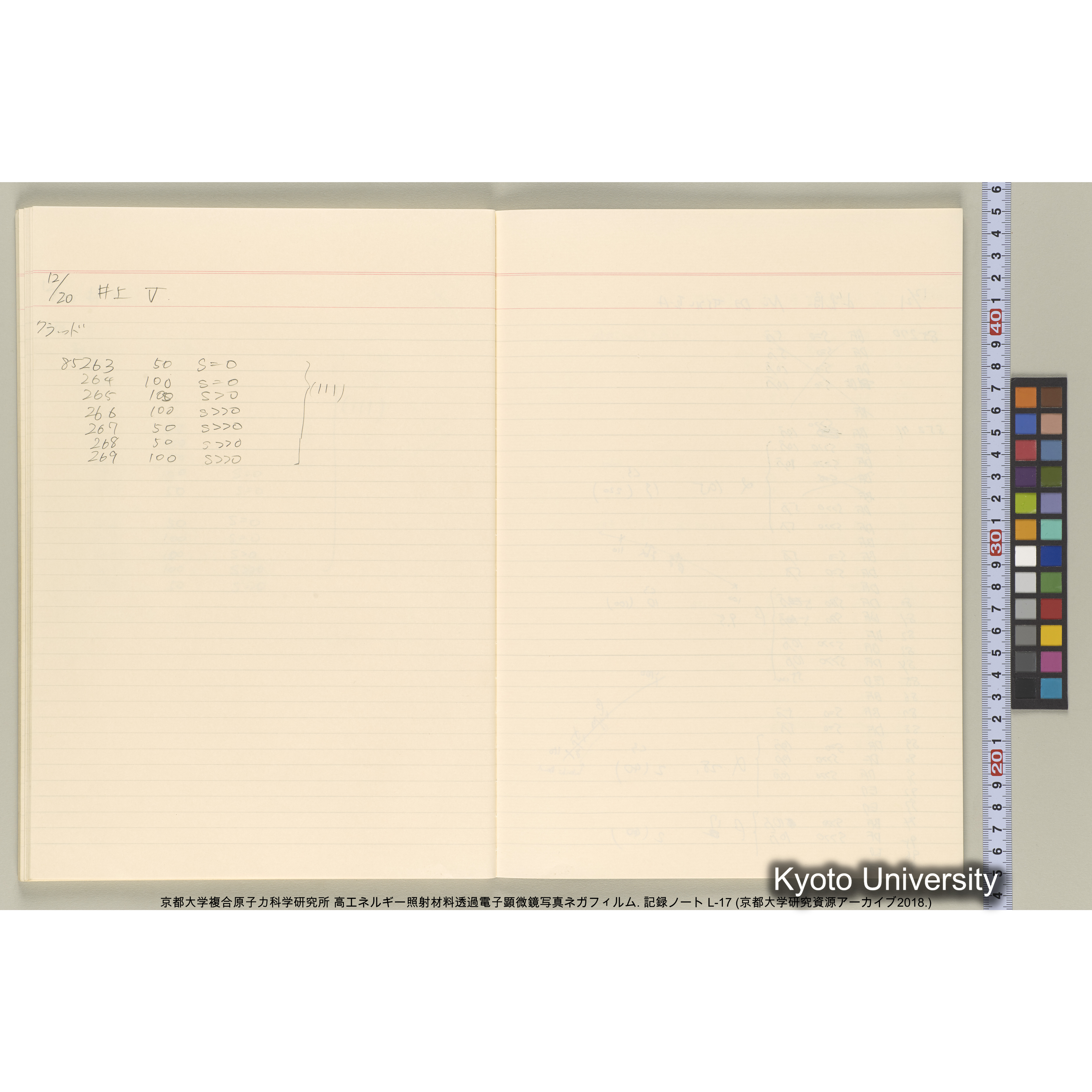 [記録ノート, Lシリーズ] L-17 1992.12.10〜. 84678-85754. (40)