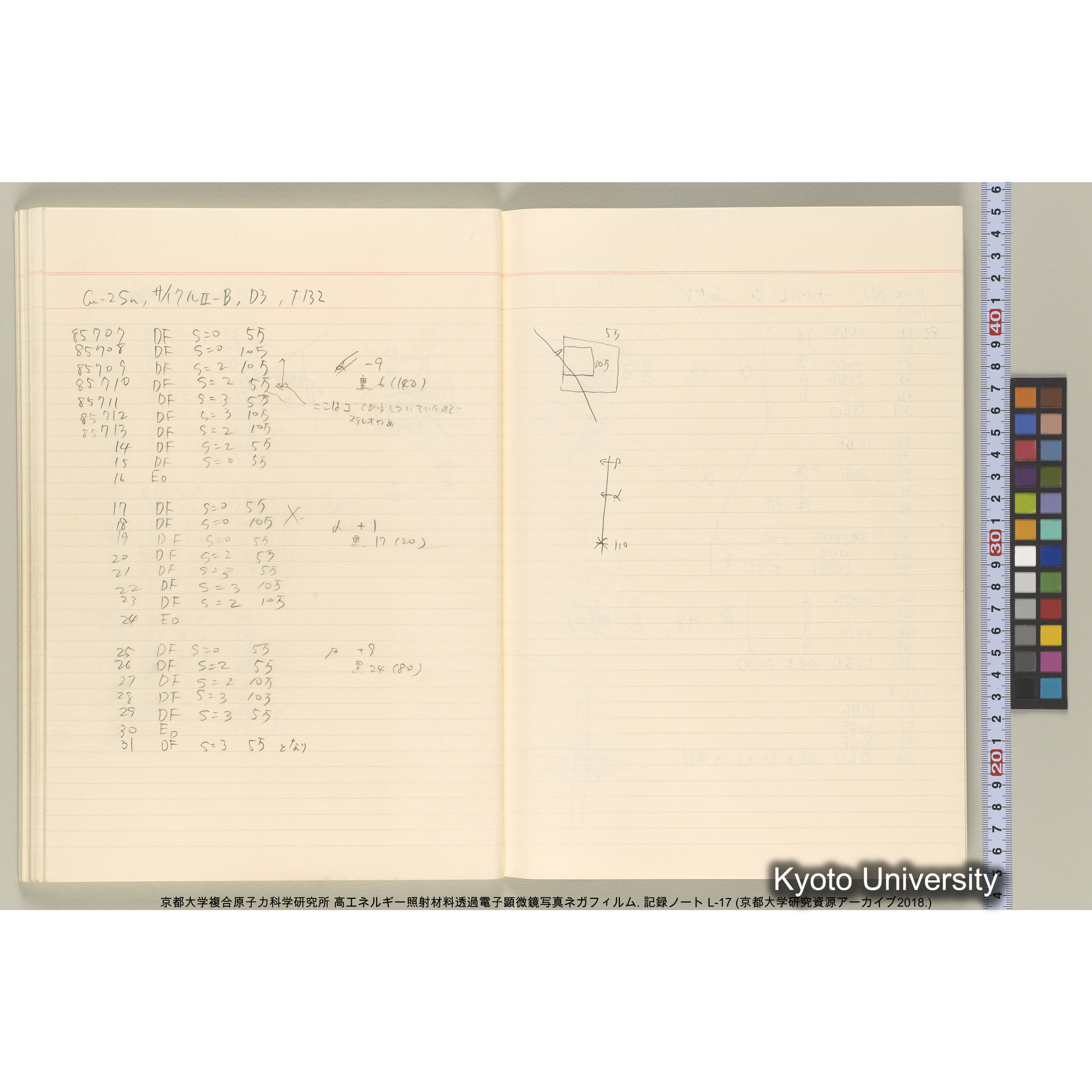 [記録ノート, Lシリーズ] L-17 1992.12.10〜. 84678-85754. (61)