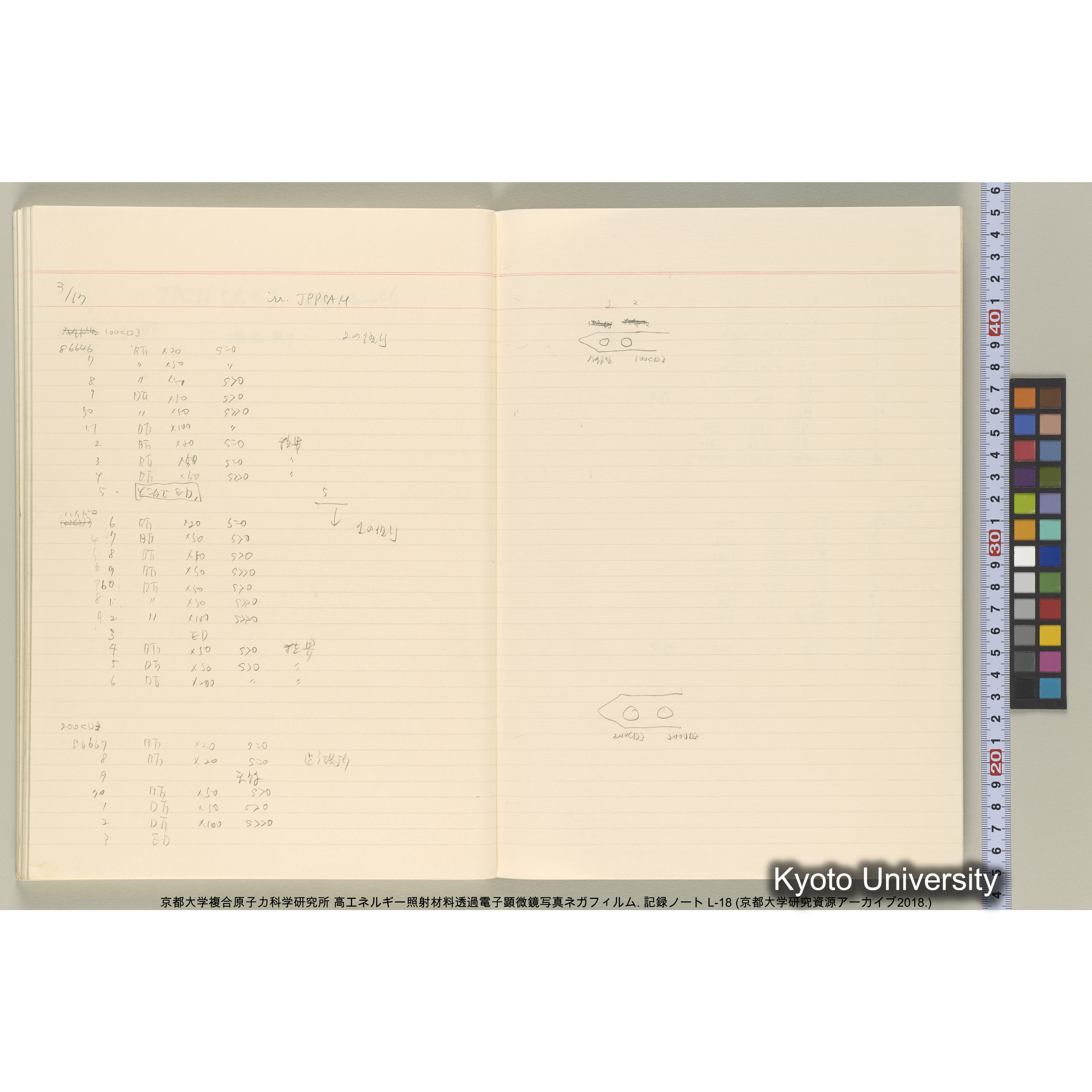 [記録ノート, Lシリーズ] L-18. 85755-86692. (62)