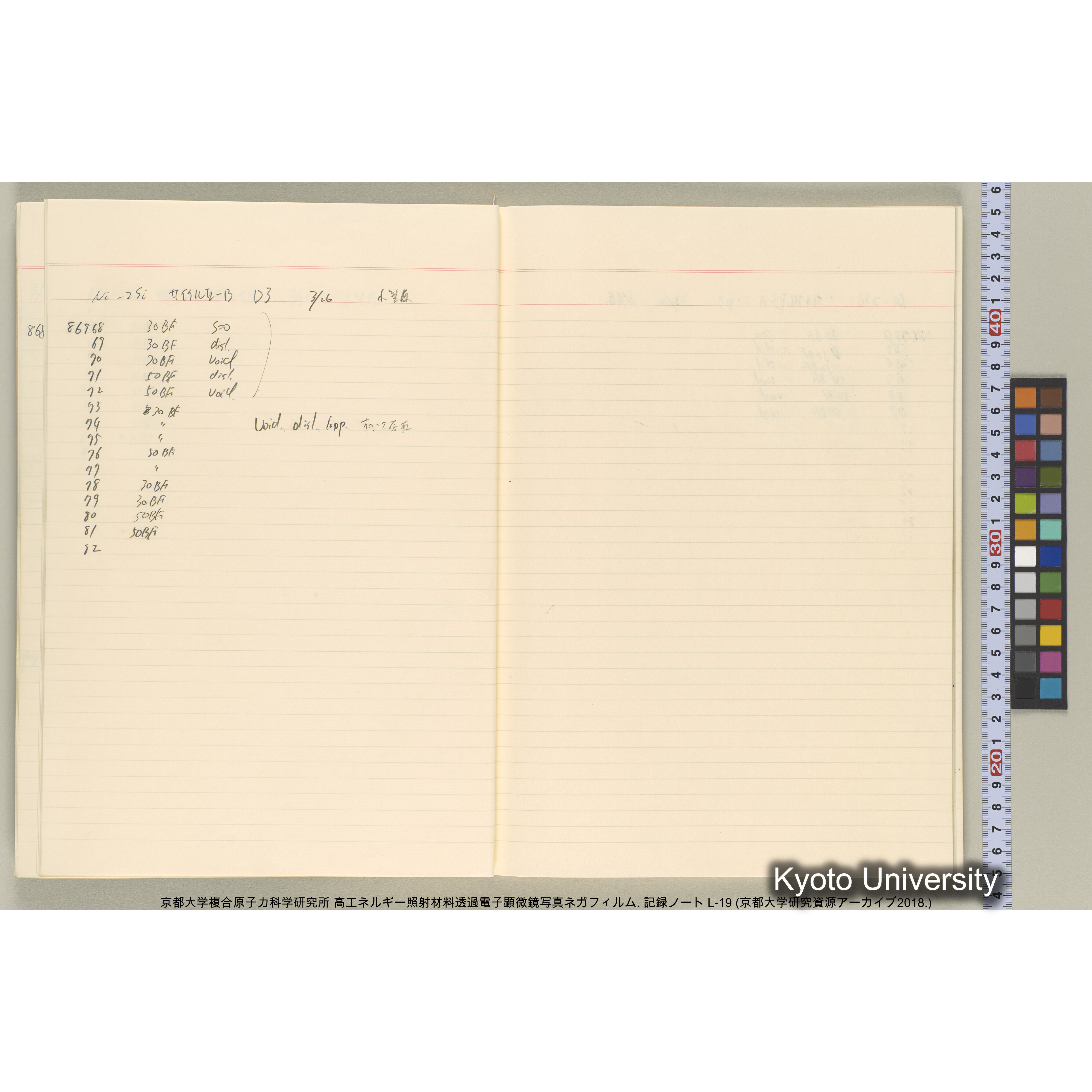 [記録ノート, Lシリーズ] L-19 (19)