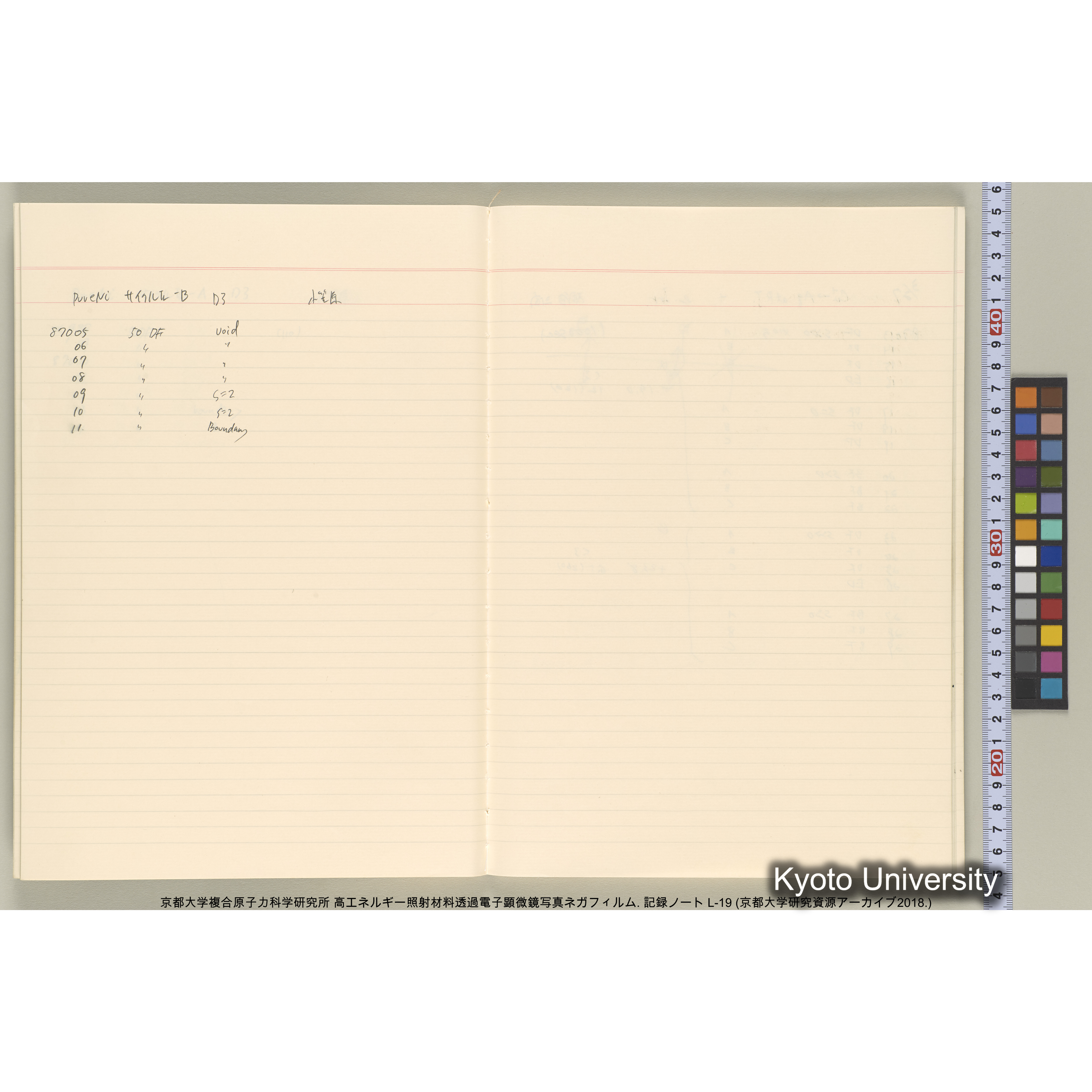 [記録ノート, Lシリーズ] L-19 (23)