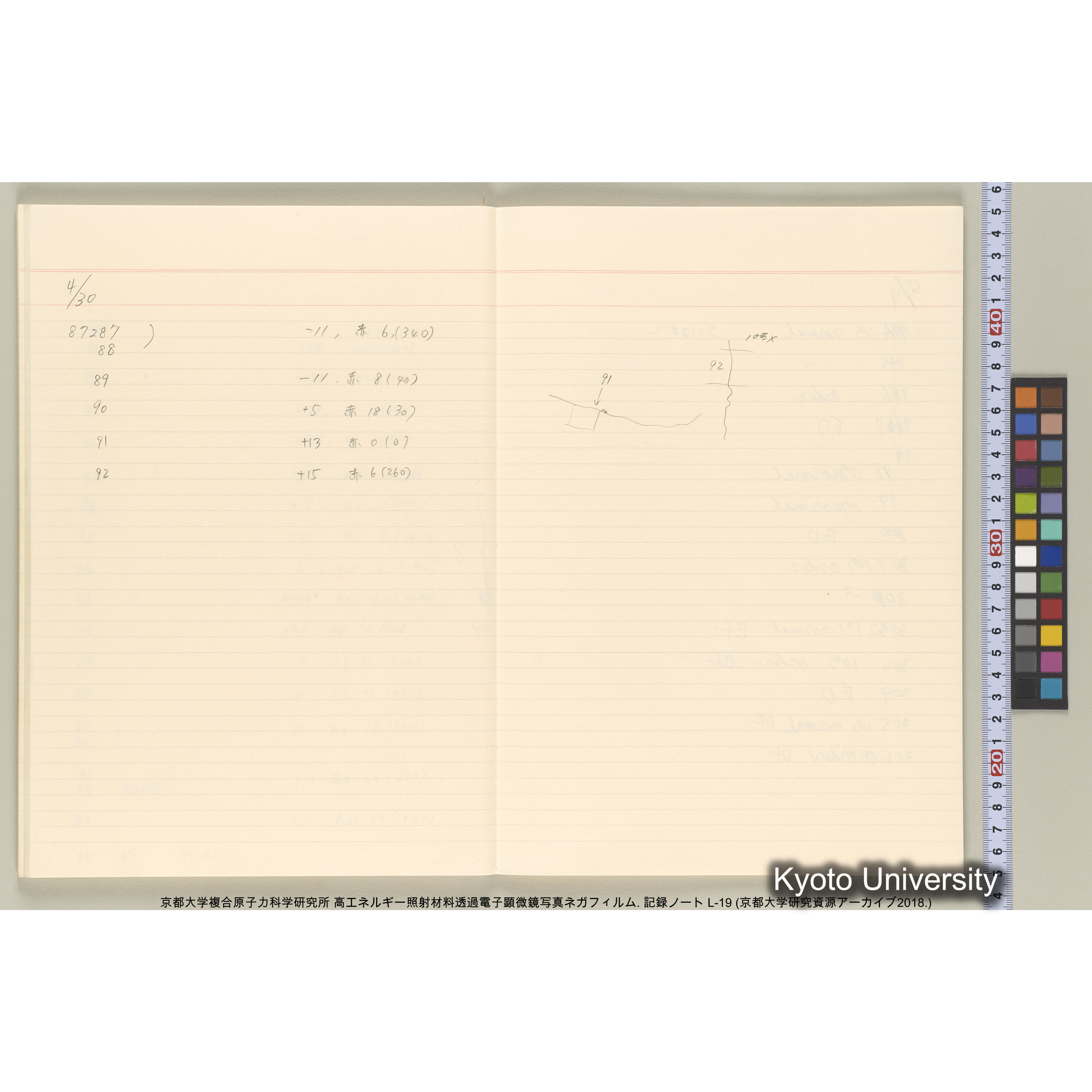 [記録ノート, Lシリーズ] L-19 (42)