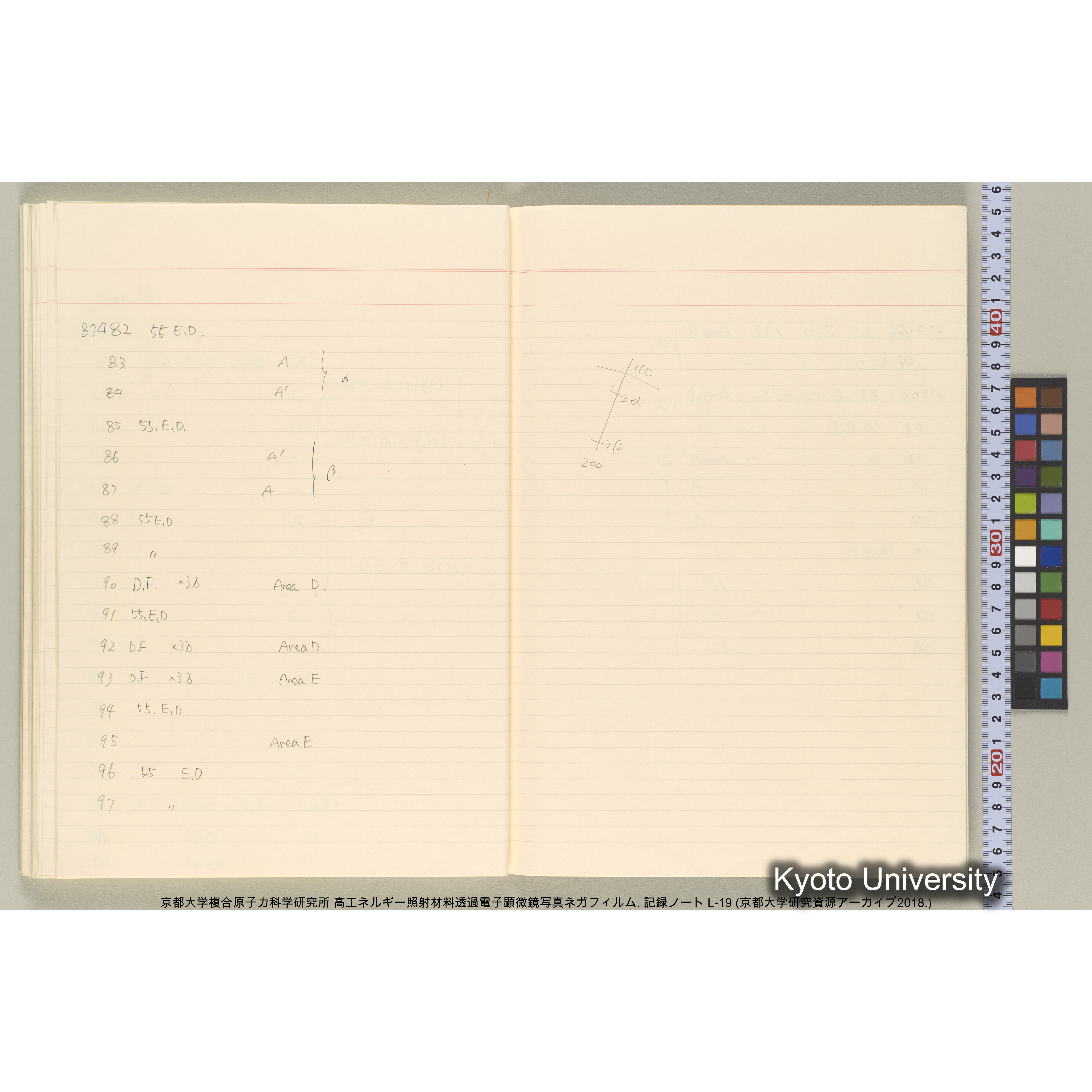 [記録ノート, Lシリーズ] L-19 (59)