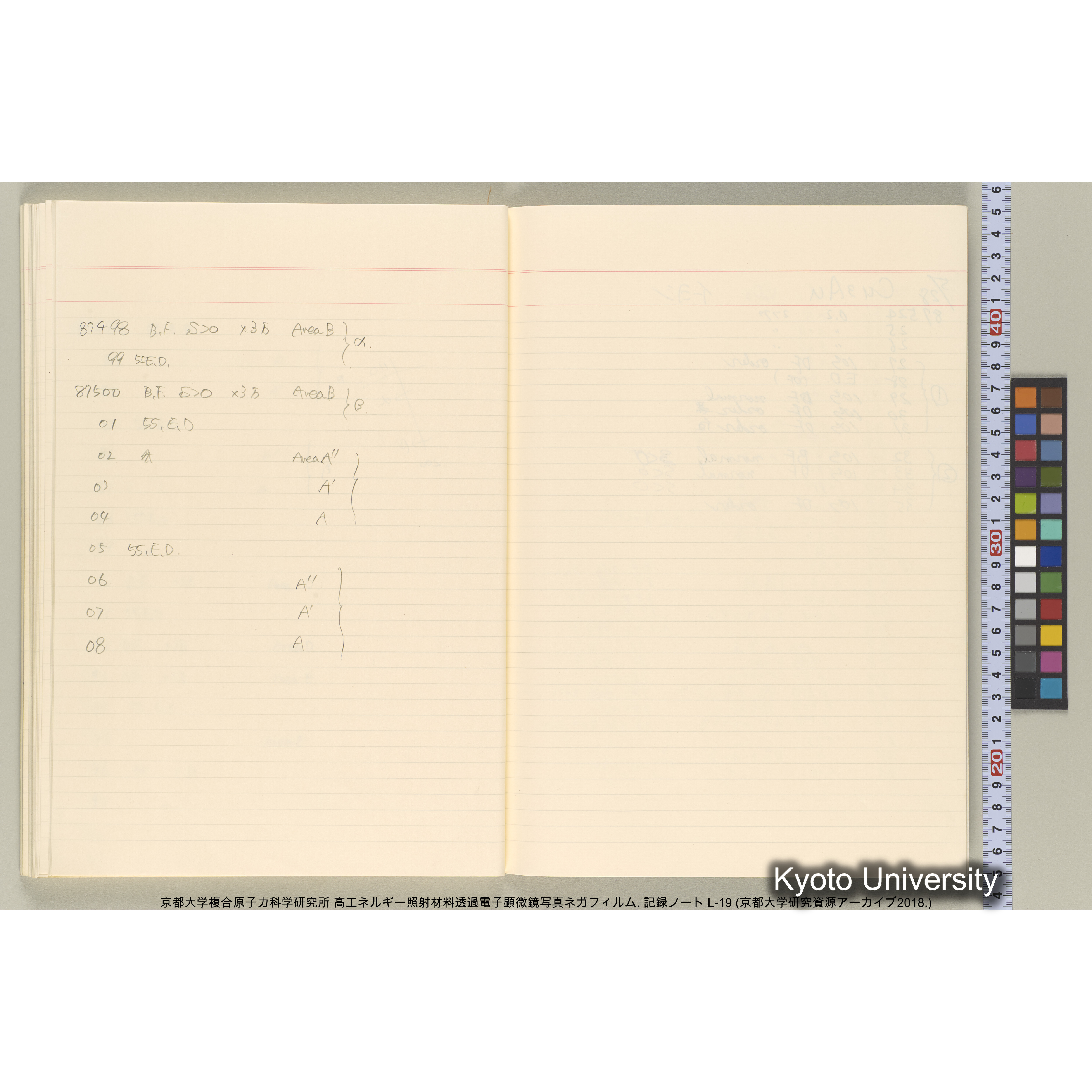 [記録ノート, Lシリーズ] L-19 (60)