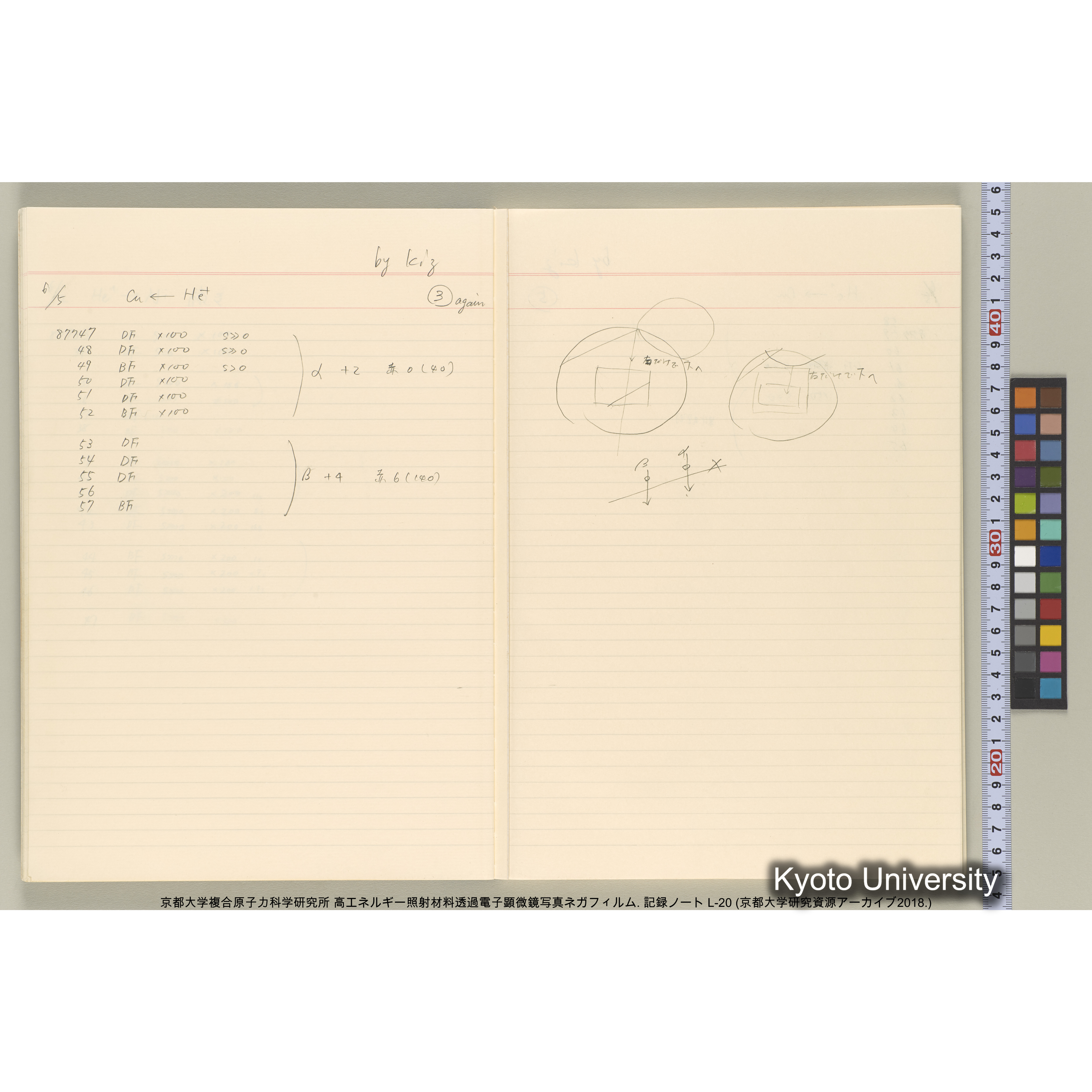 [記録ノート, Lシリーズ] L-20 ’93.5.31〜 (13)