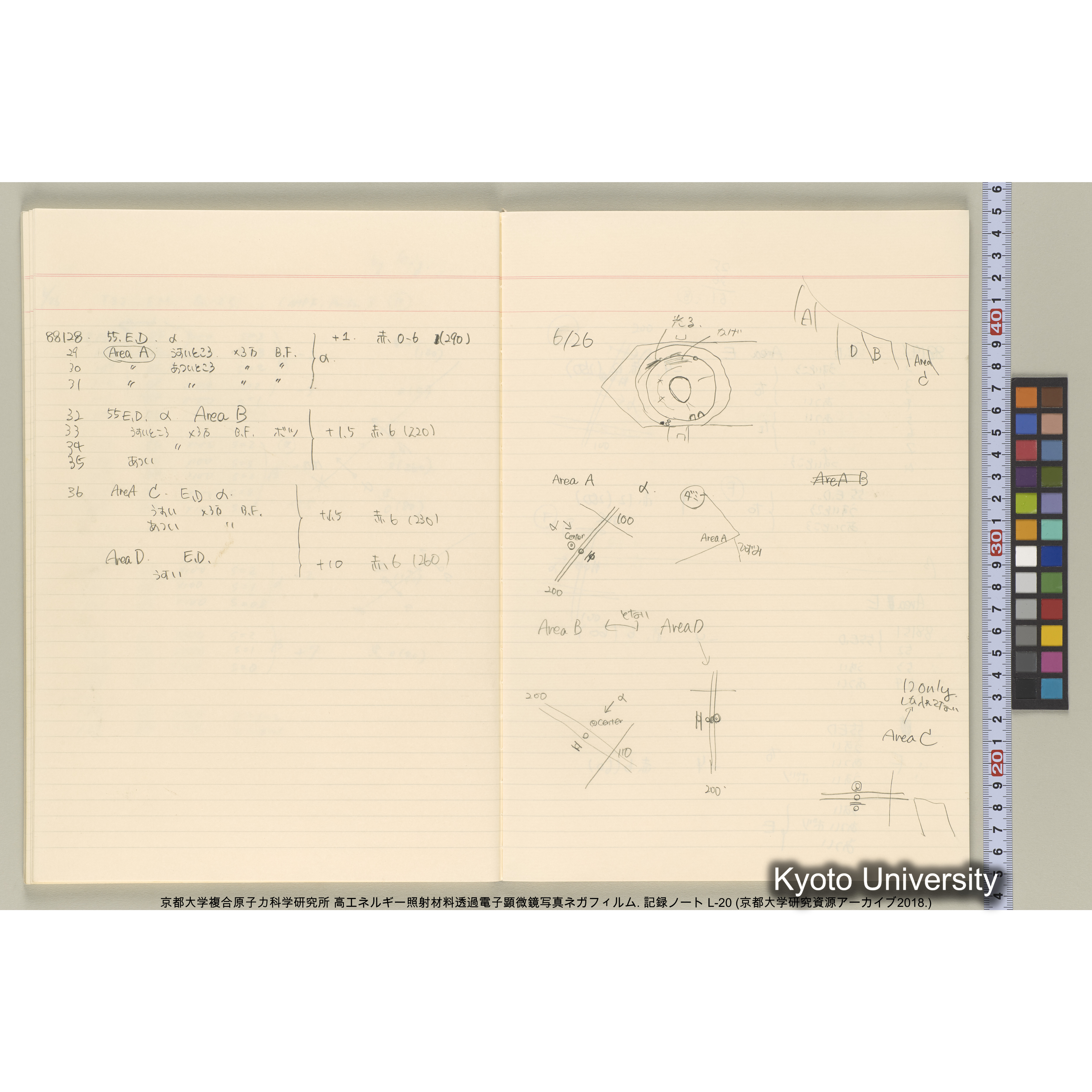 [記録ノート, Lシリーズ] L-20 ’93.5.31〜 (37)