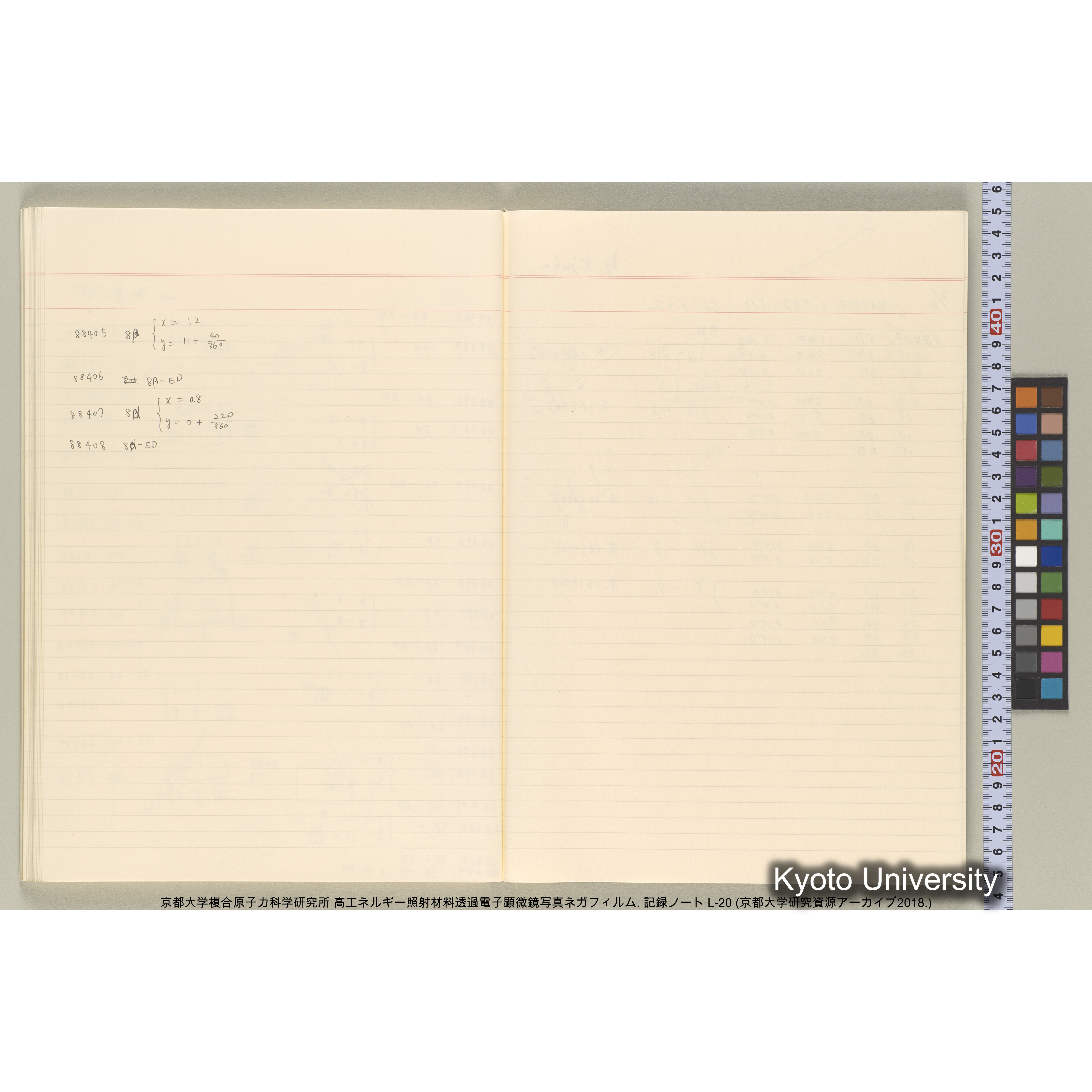 [記録ノート, Lシリーズ] L-20 ’93.5.31〜 (51)