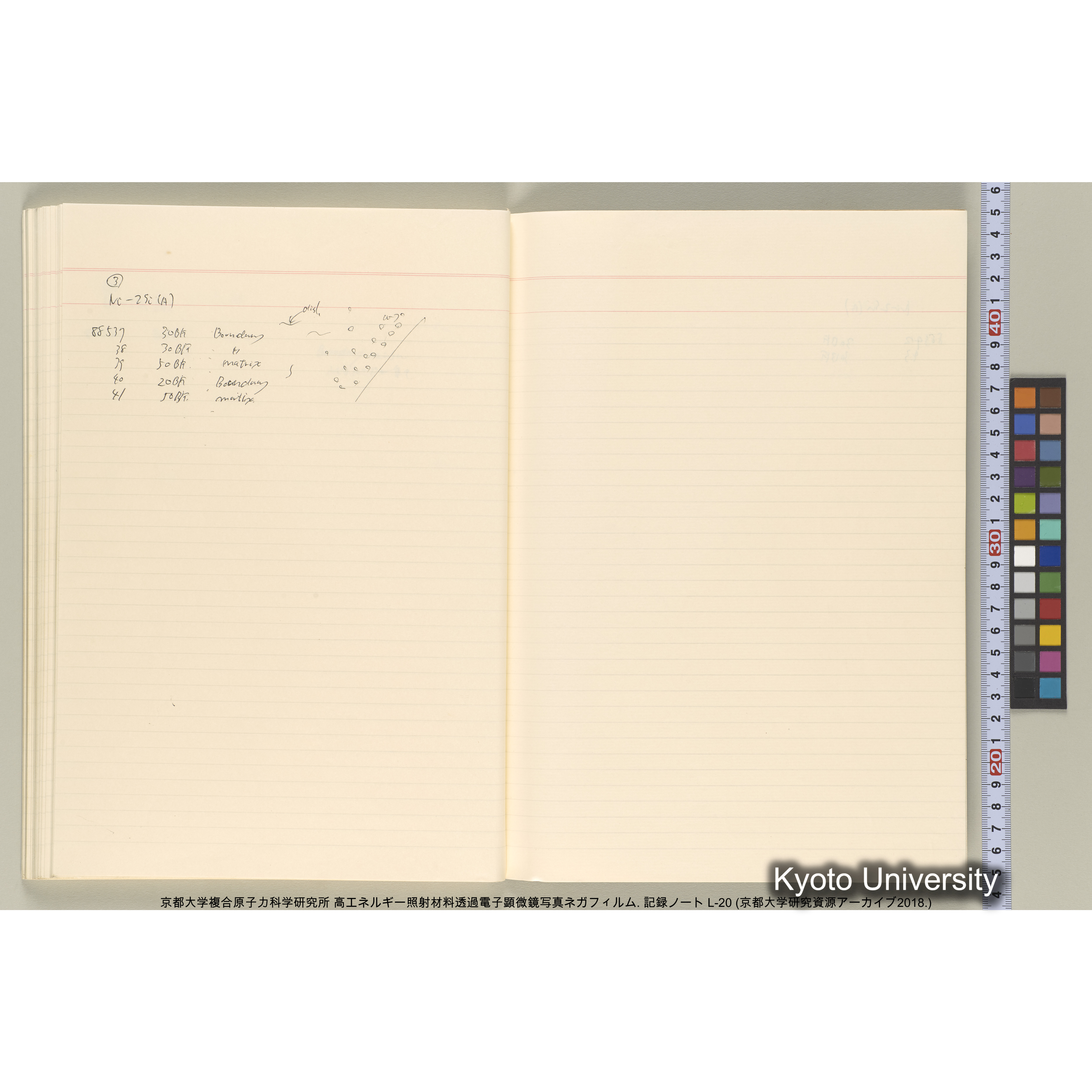 [記録ノート, Lシリーズ] L-20 ’93.5.31〜 (61)