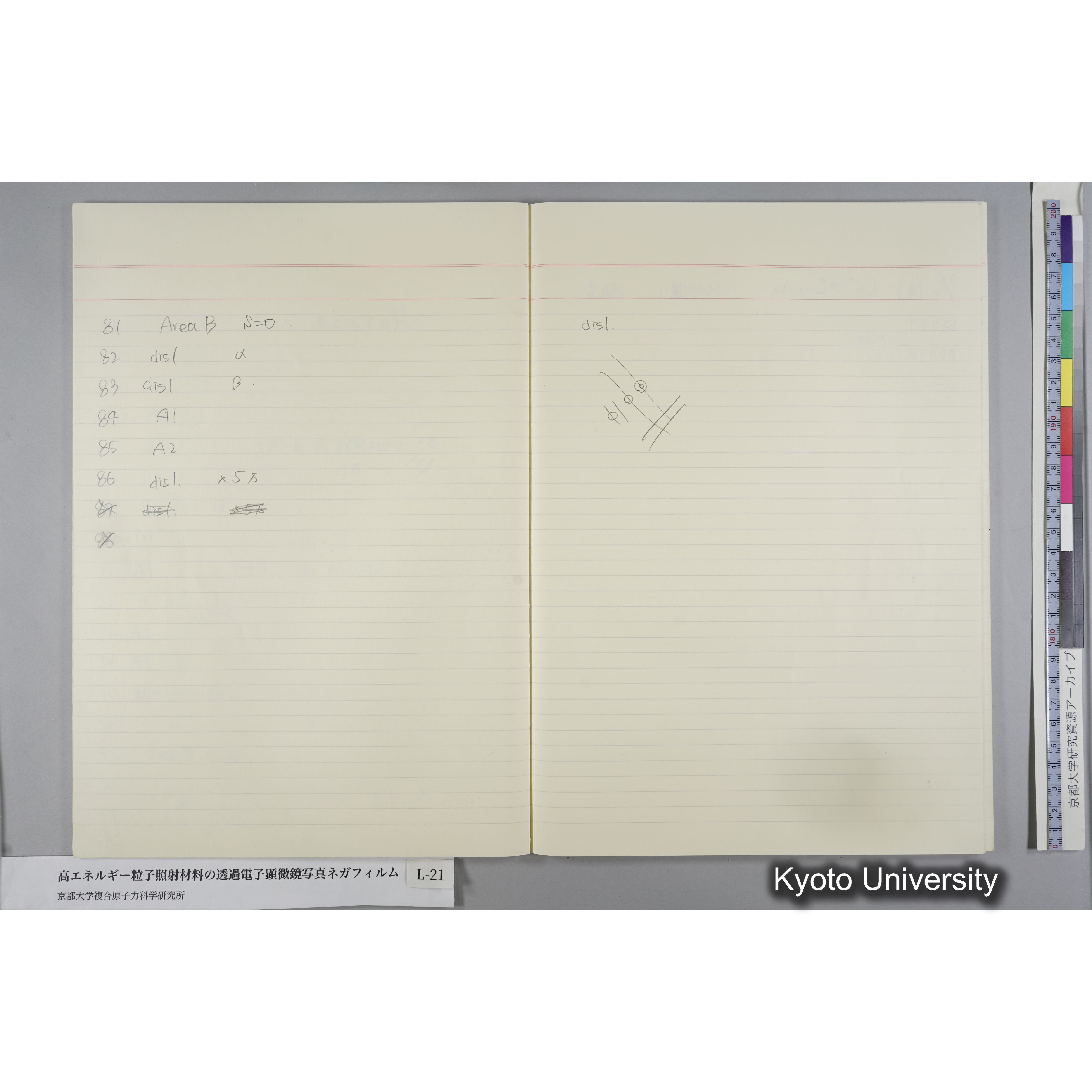 [記録ノート, Lシリーズ] L-21 '93.7.10〜 (28)