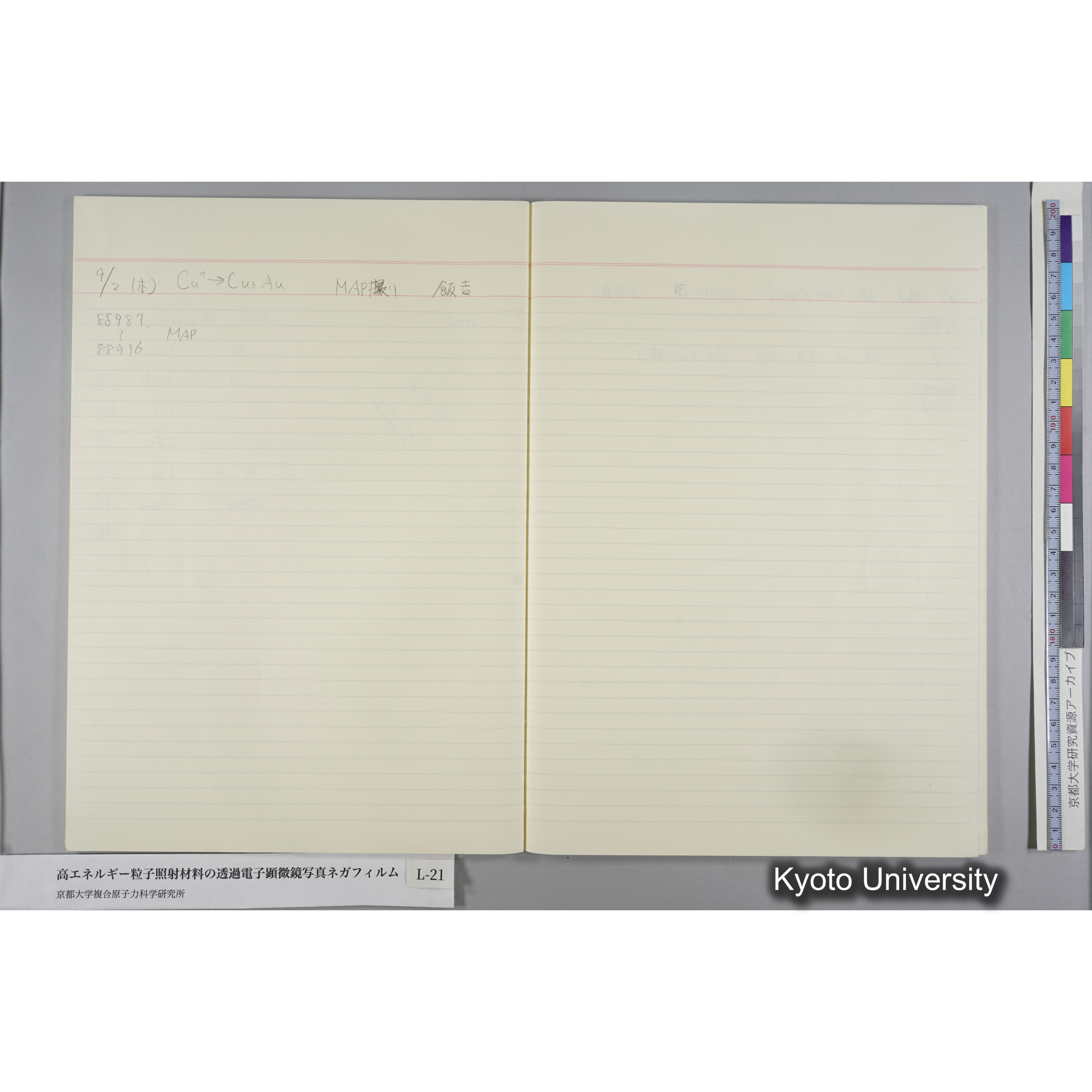 [記録ノート, Lシリーズ] L-21 '93.7.10〜 (29)