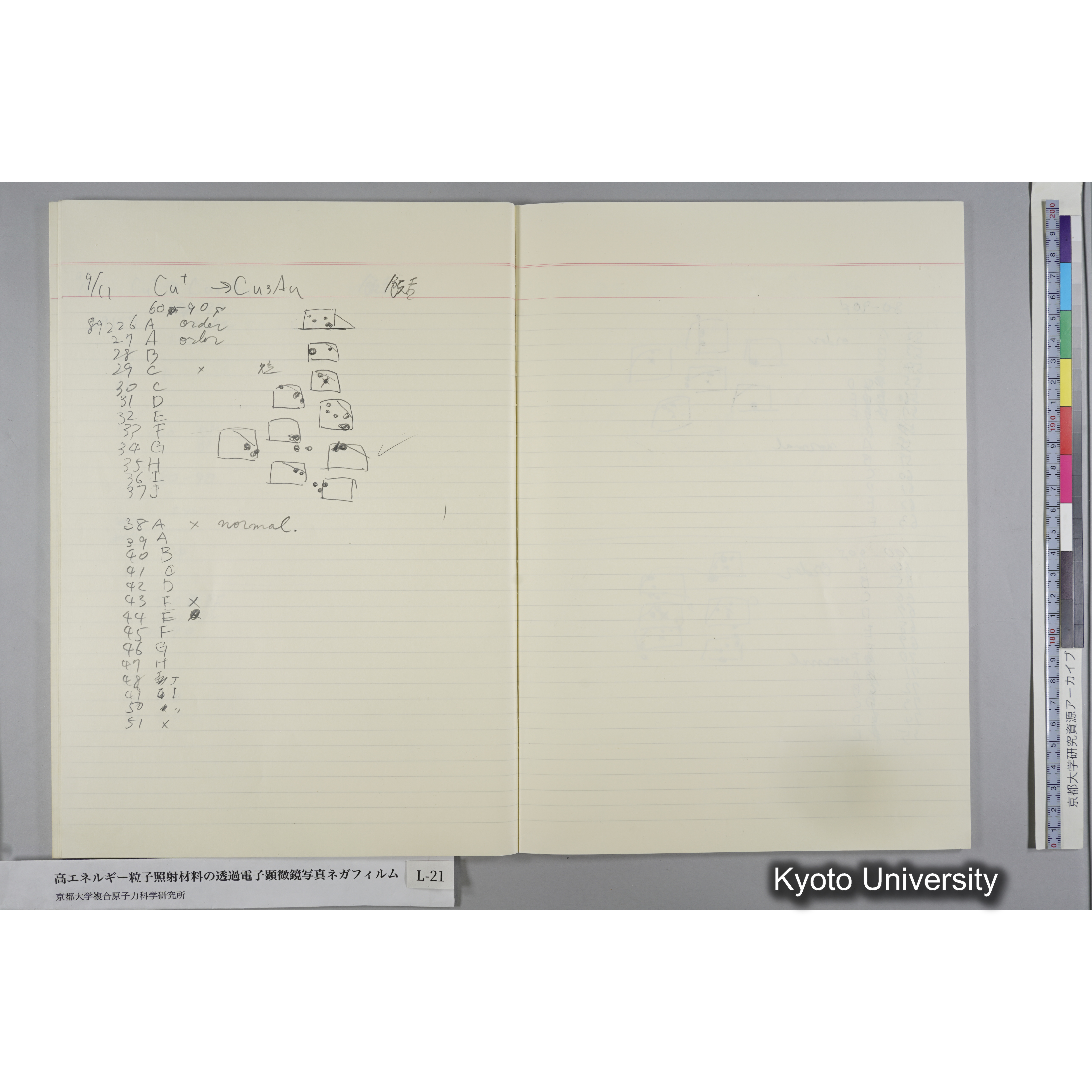 [記録ノート, Lシリーズ] L-21 '93.7.10〜 (39)