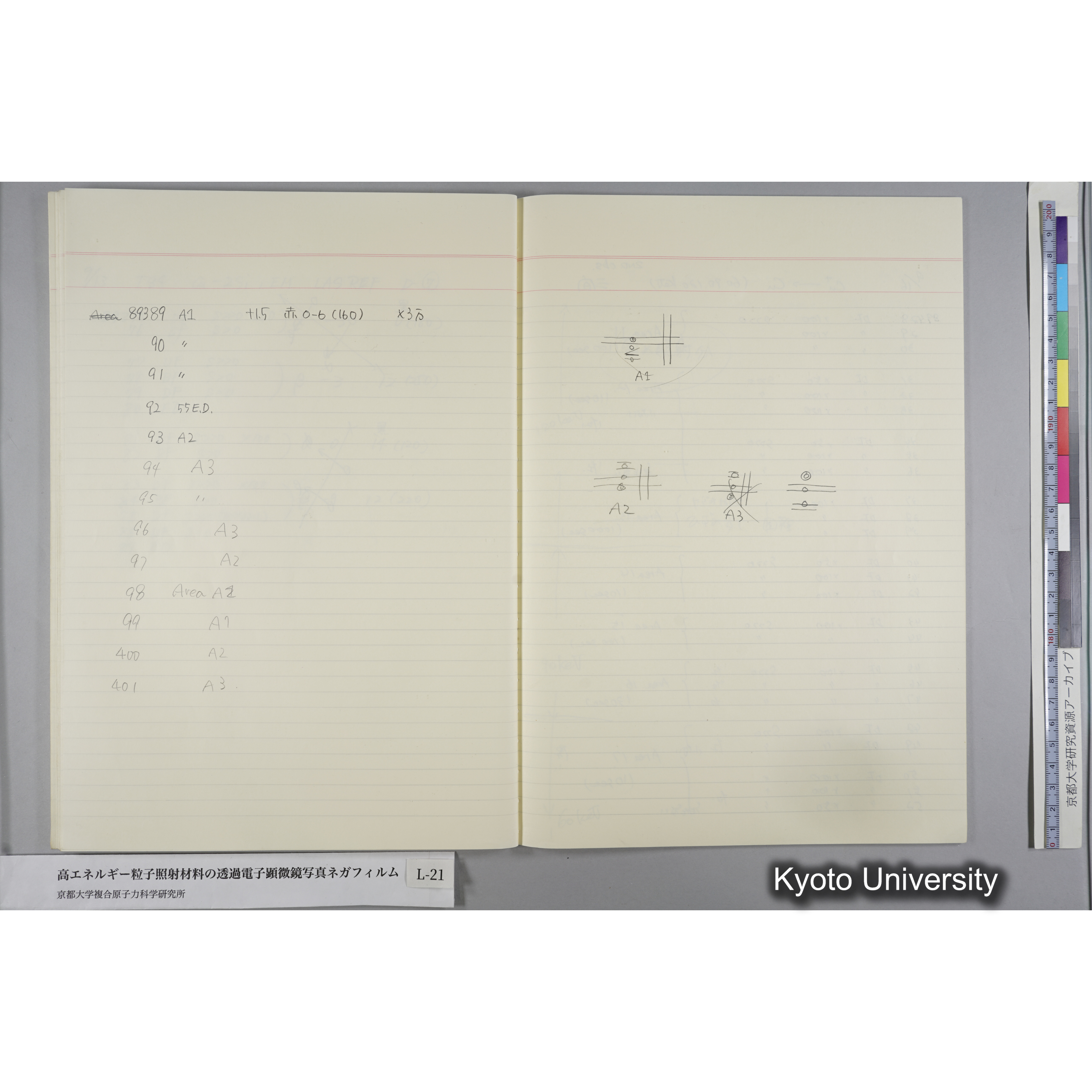 [記録ノート, Lシリーズ] L-21 '93.7.10〜 (48)