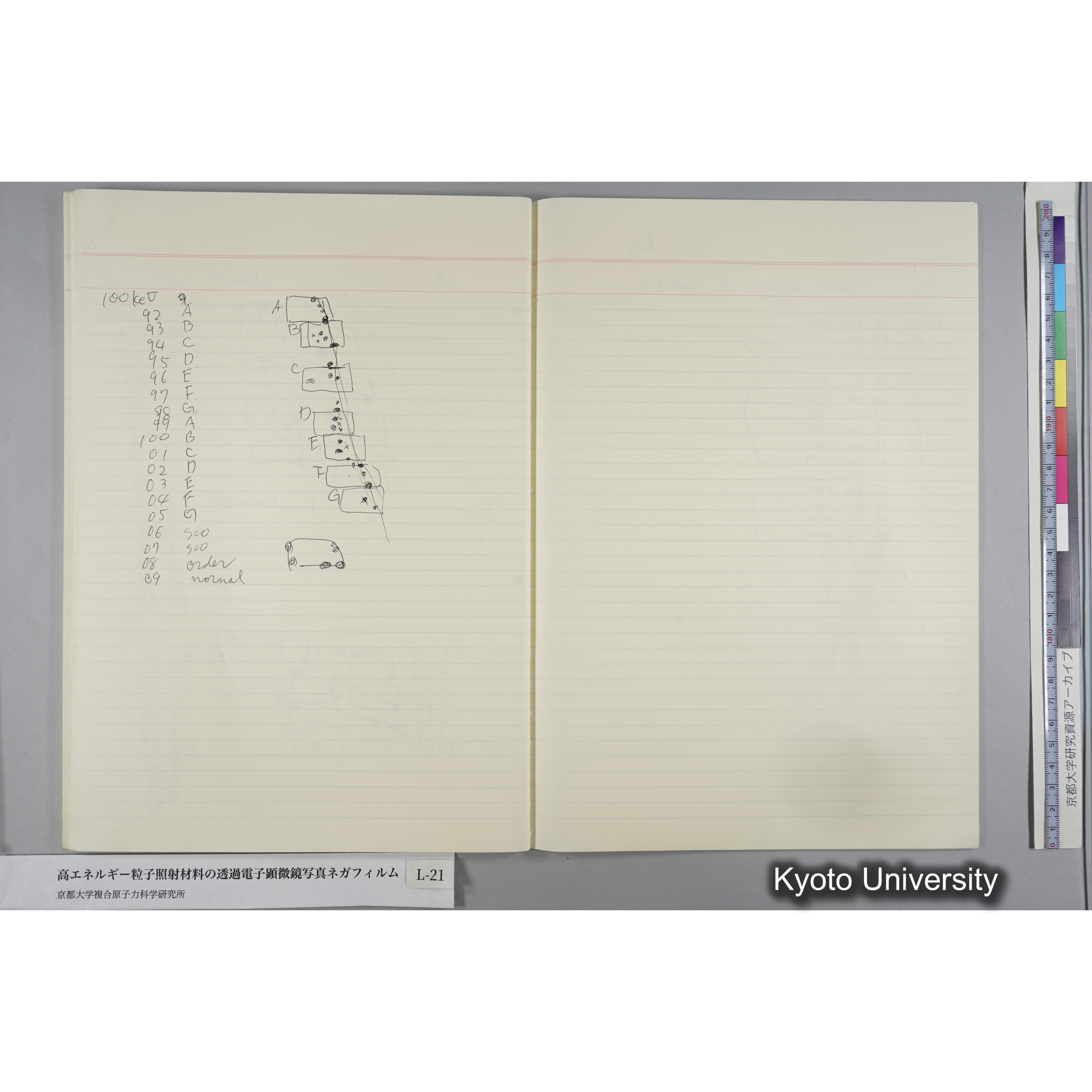 [記録ノート, Lシリーズ] L-21 '93.7.10〜 (52)