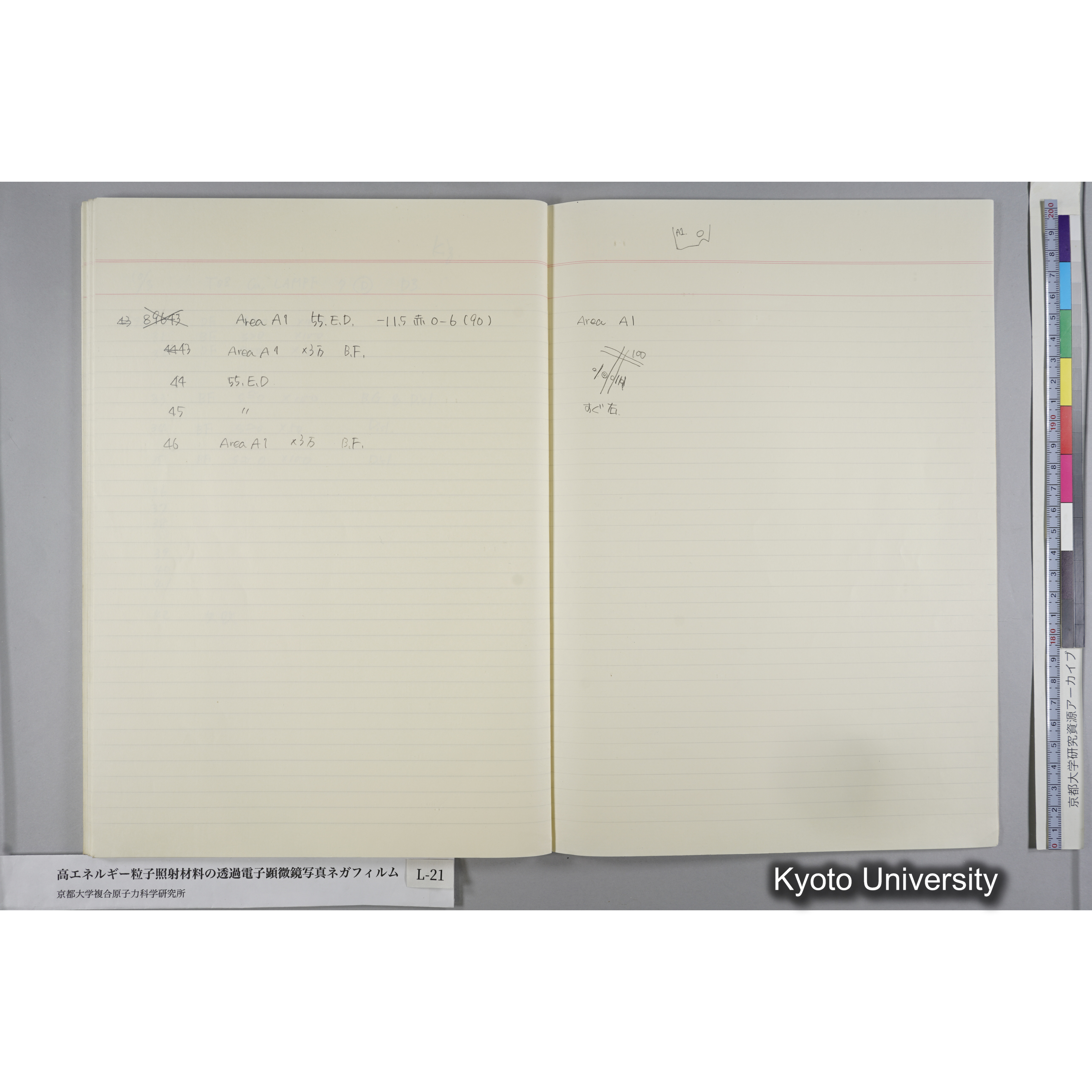 [記録ノート, Lシリーズ] L-21 '93.7.10〜 (62)